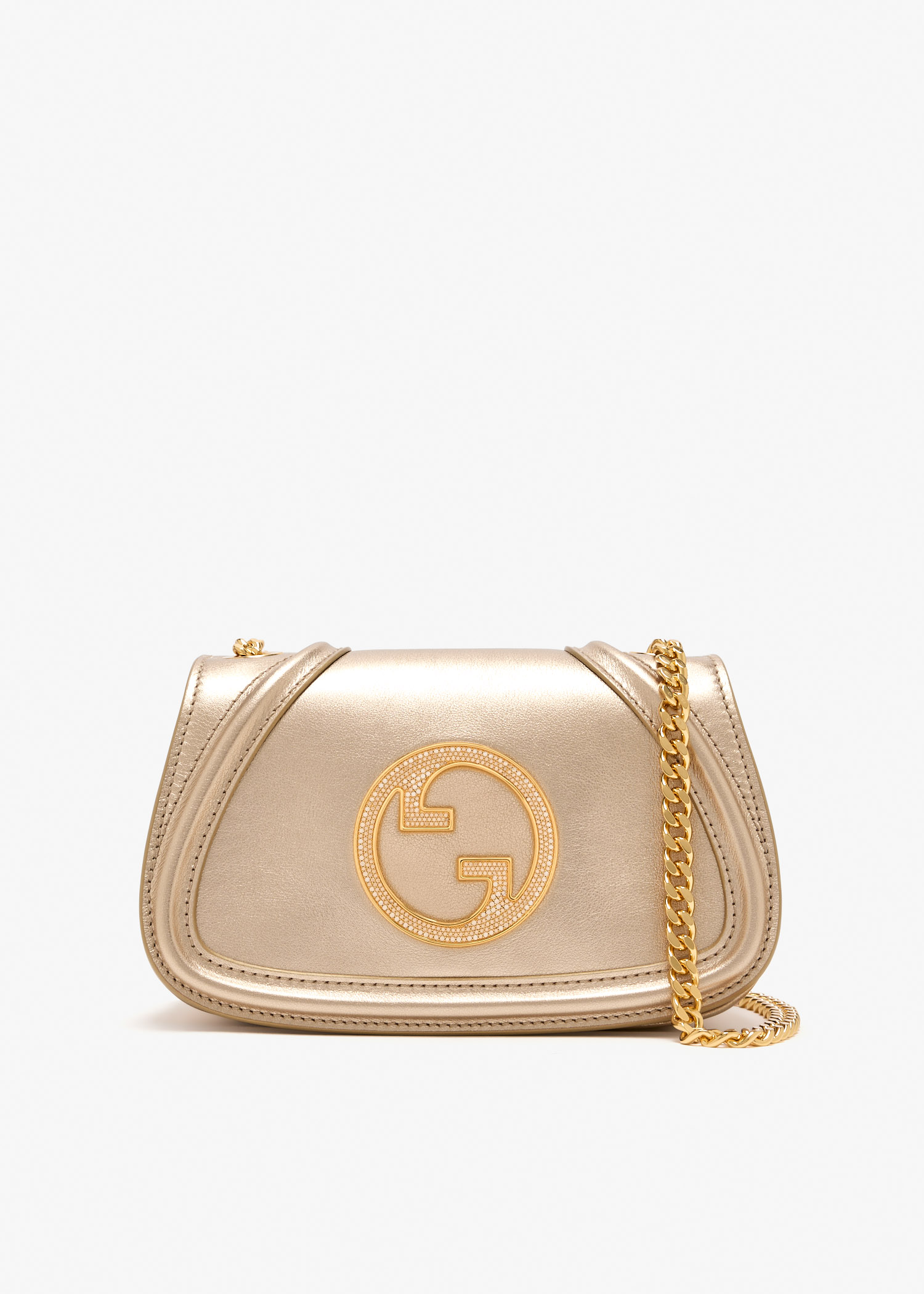 Blondie crystal small shoulder bag, Gold
Blondie crystal small shoulder bag, Gold