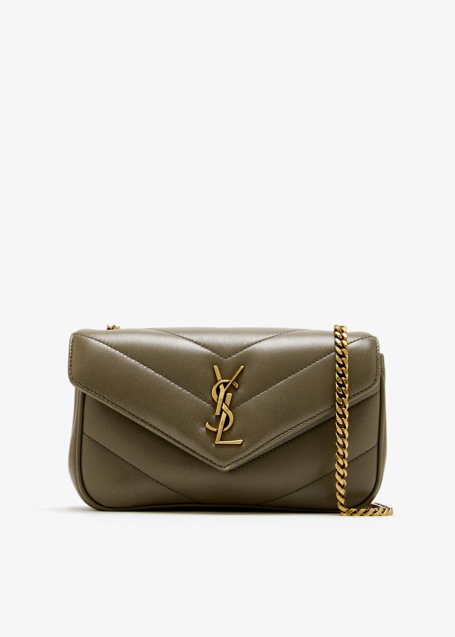 Loulou mini chain bag, Green
Loulou mini chain bag, Green