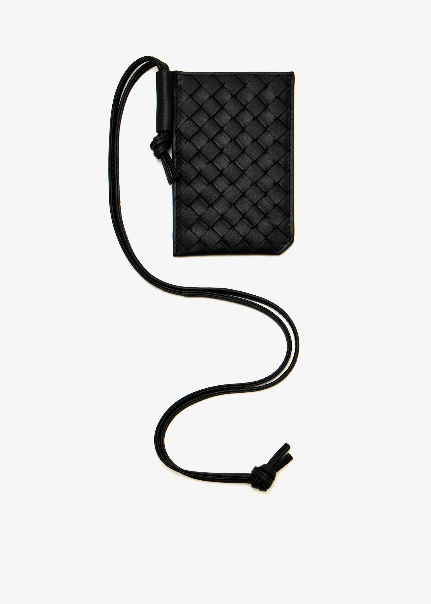 Intrecciato Piccolo badge holder, Black
Intrecciato Piccolo badge holder, Black