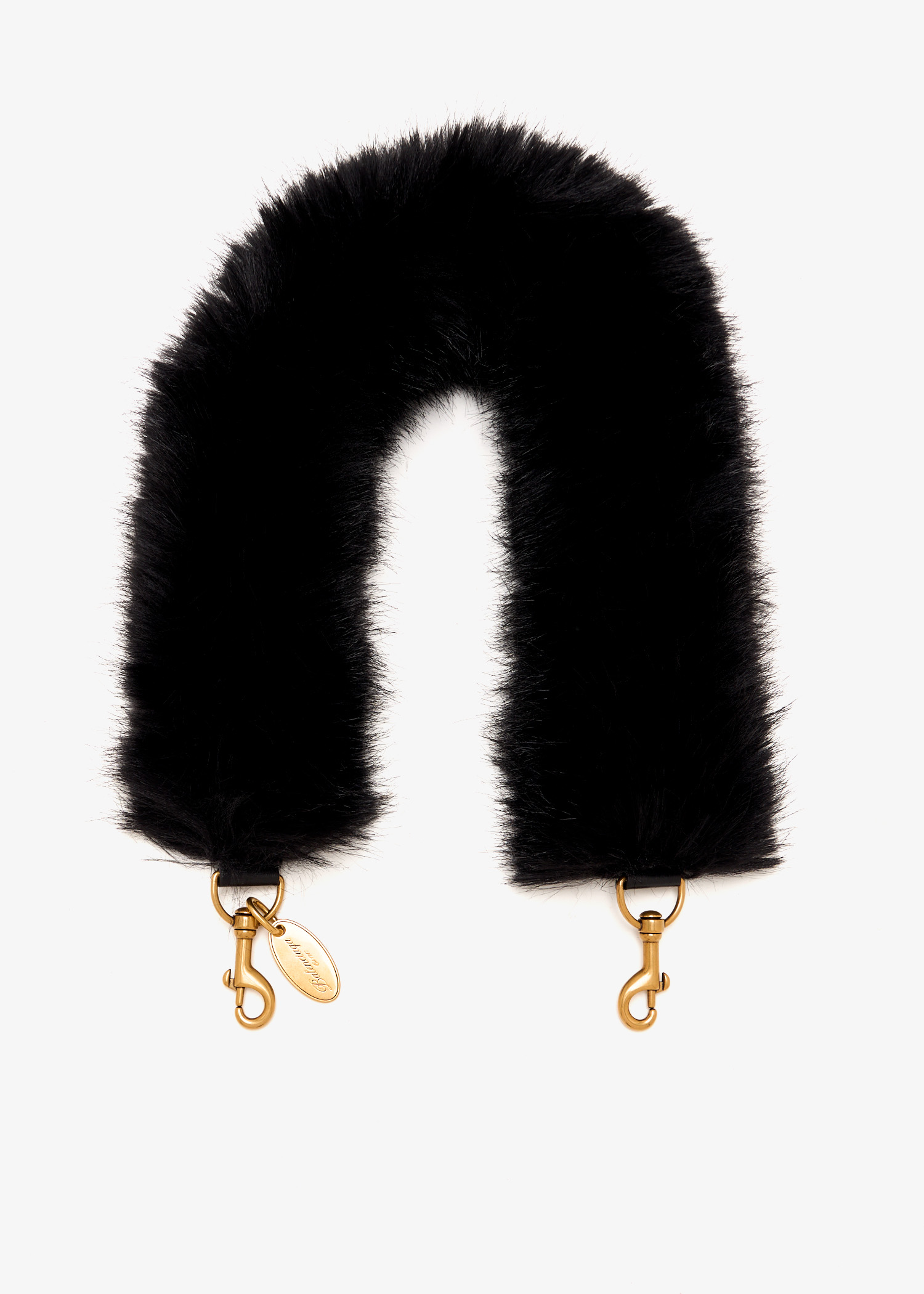 Animal-free fur strap, Black
Animal-free fur strap, Black