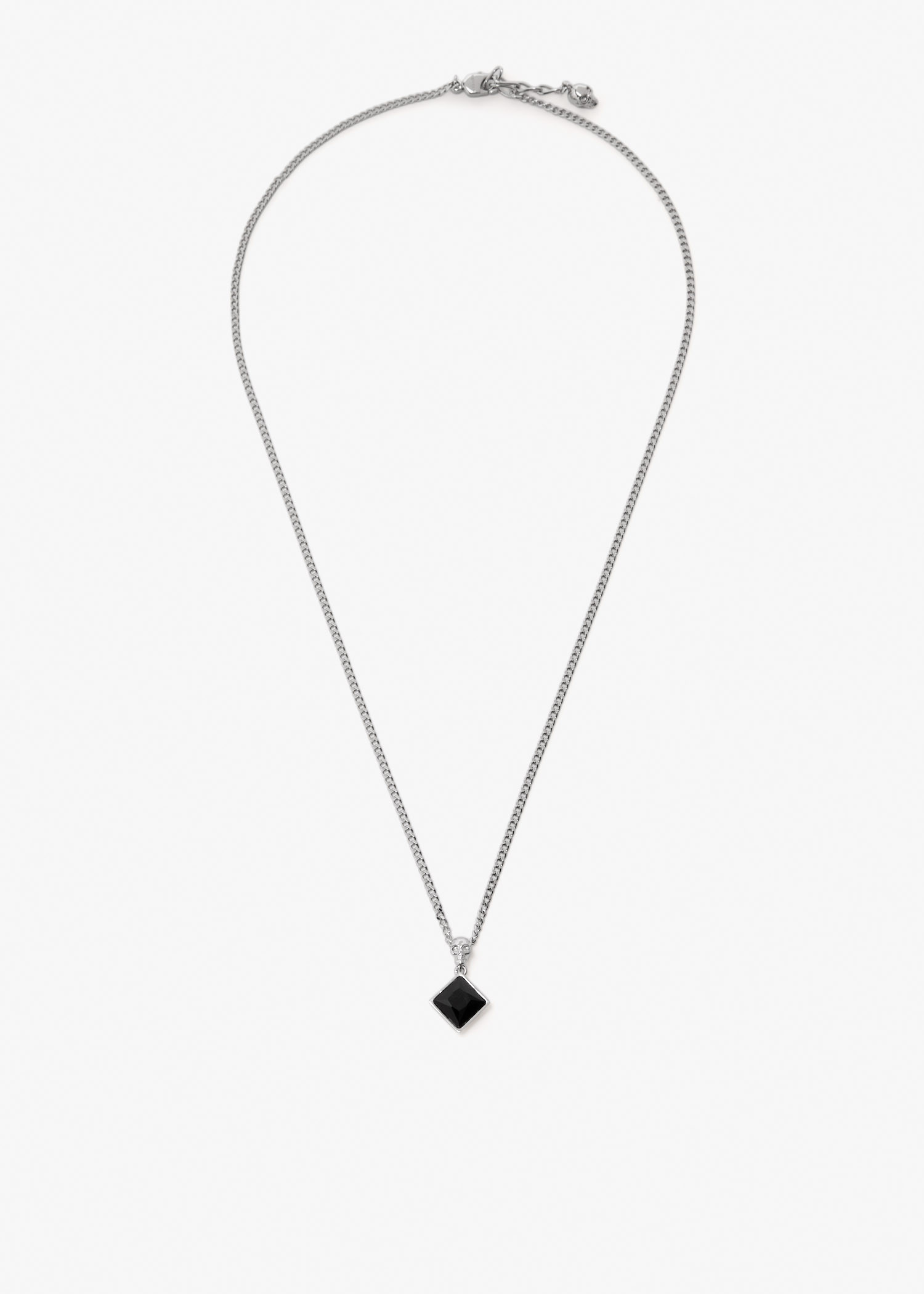 Twin Skull necklace, Silver
Twin Skull necklace, Silver