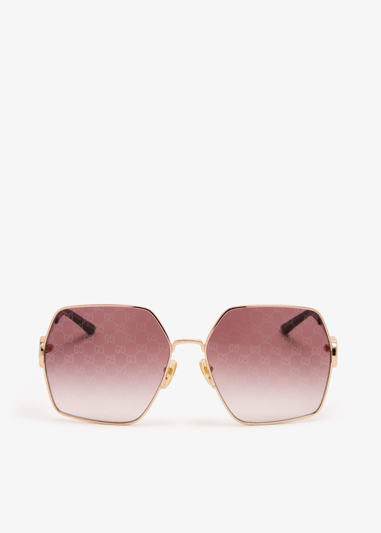 Oval frame sunglasses, Rose gold
Oval frame sunglasses, Rose gold