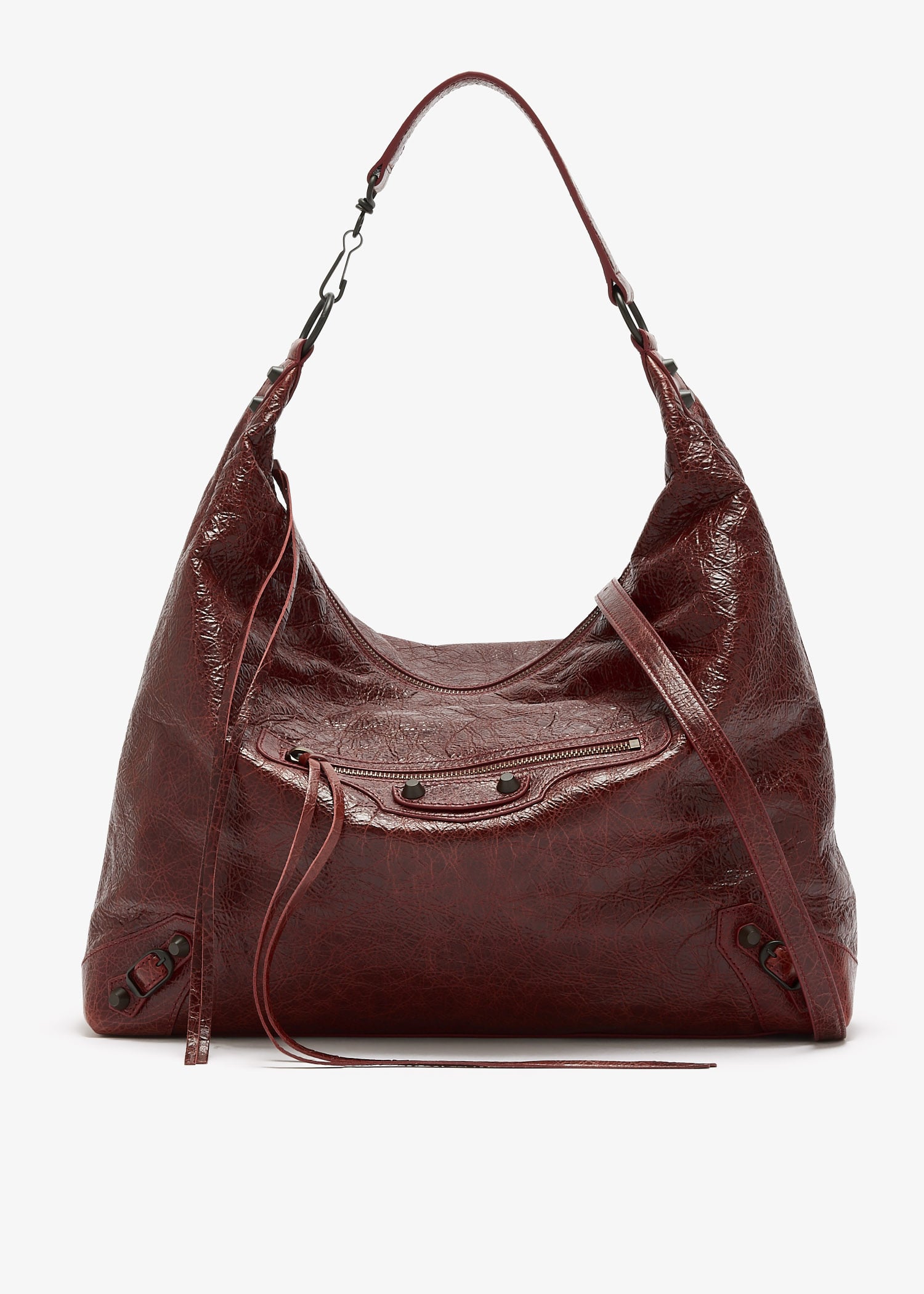 Le City medium hobo bag, Burgundy
Le City medium hobo bag, Burgundy