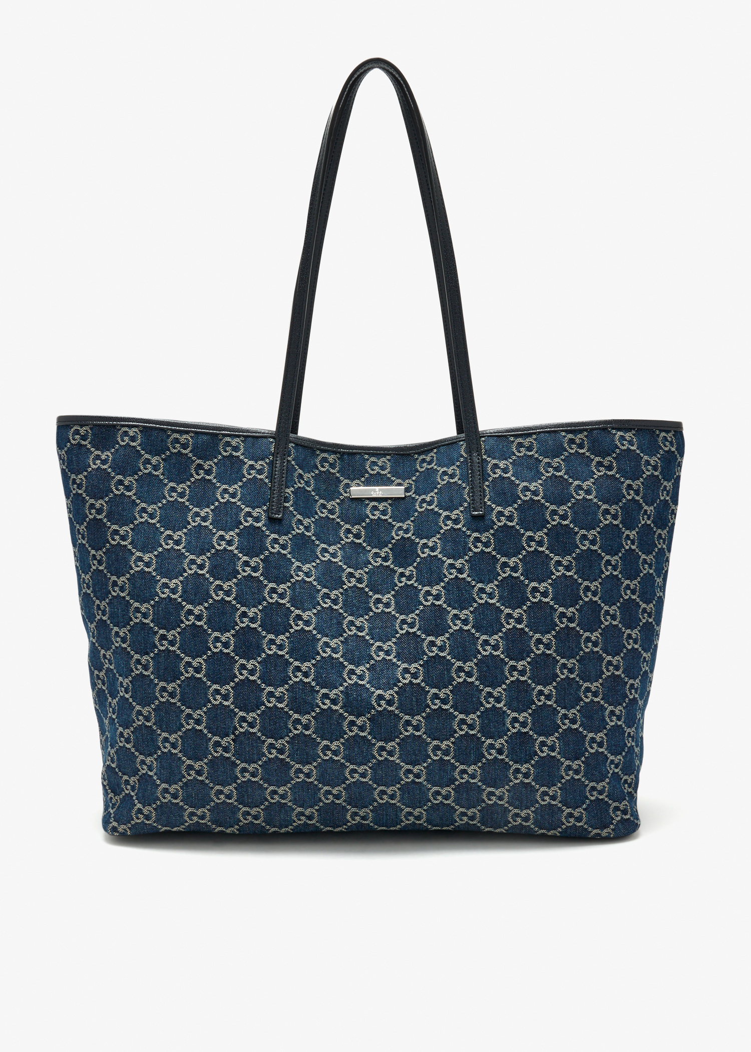 Logo plaque large tote bag, Blue
Logo plaque large tote bag, Blue