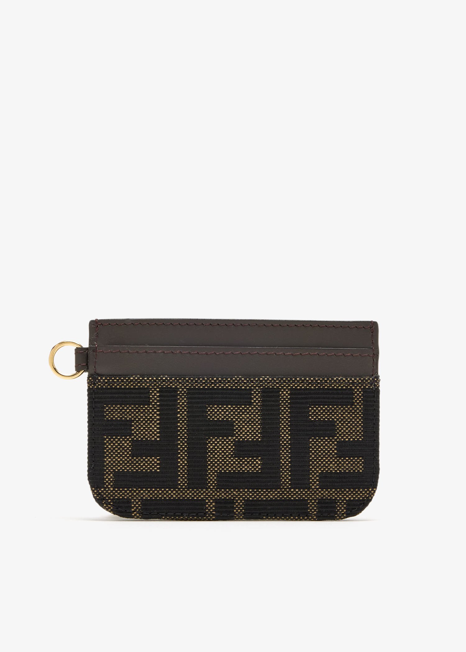 FF Jacquard card case, Brown
FF Jacquard card case, Brown