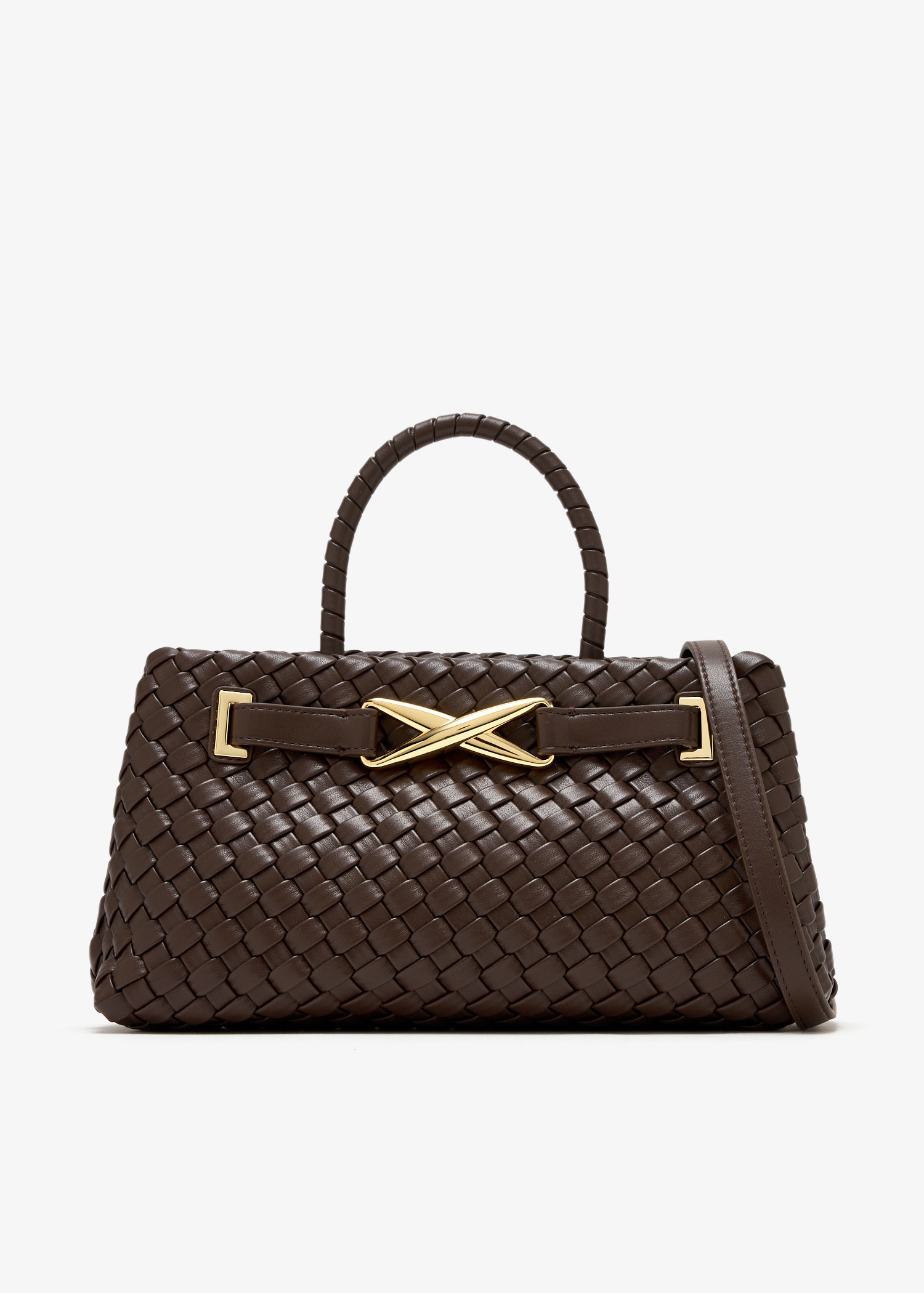 Elora woven tote bag, Brown
Elora woven tote bag, Brown