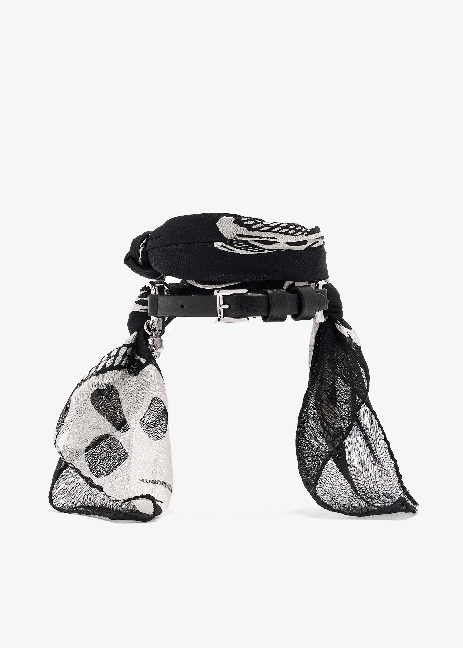 Skull Scarf double wrap bracelet, Black
Skull Scarf double wrap bracelet, Black