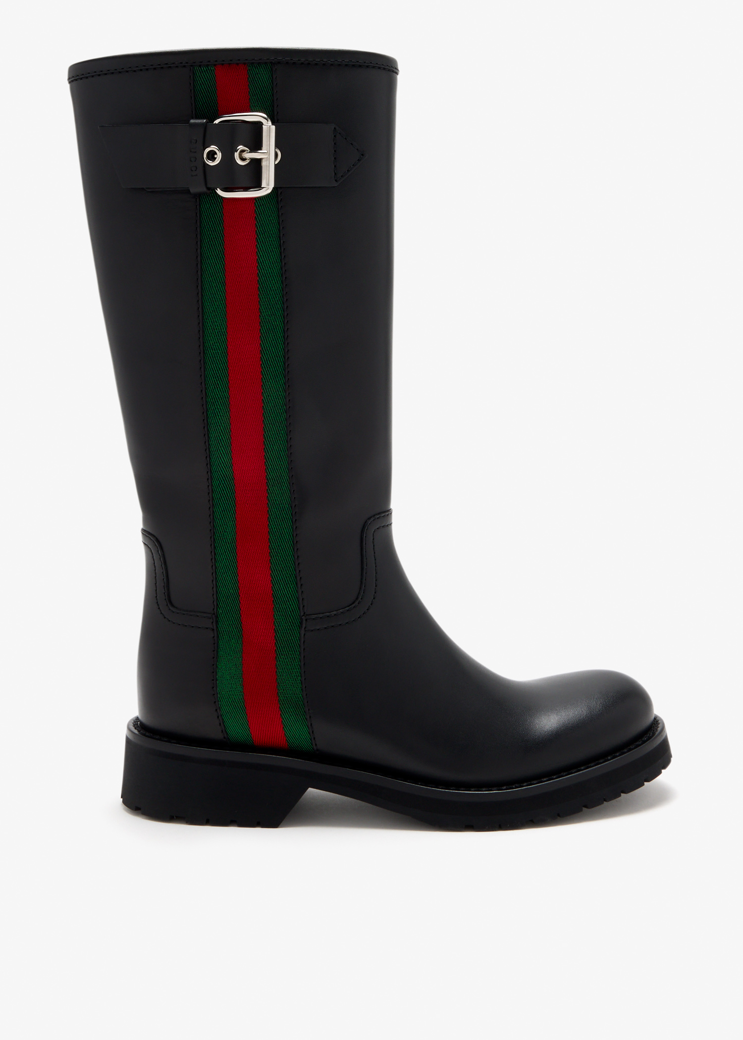 Leather knee-high boots, Black
Leather knee-high boots, Black