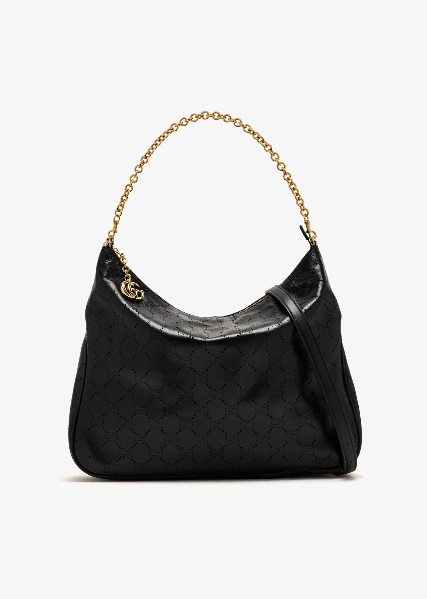 Lady Lunetta Chain medium shoulder bag, Black
Lady Lunetta Chain medium shoulder bag, Black