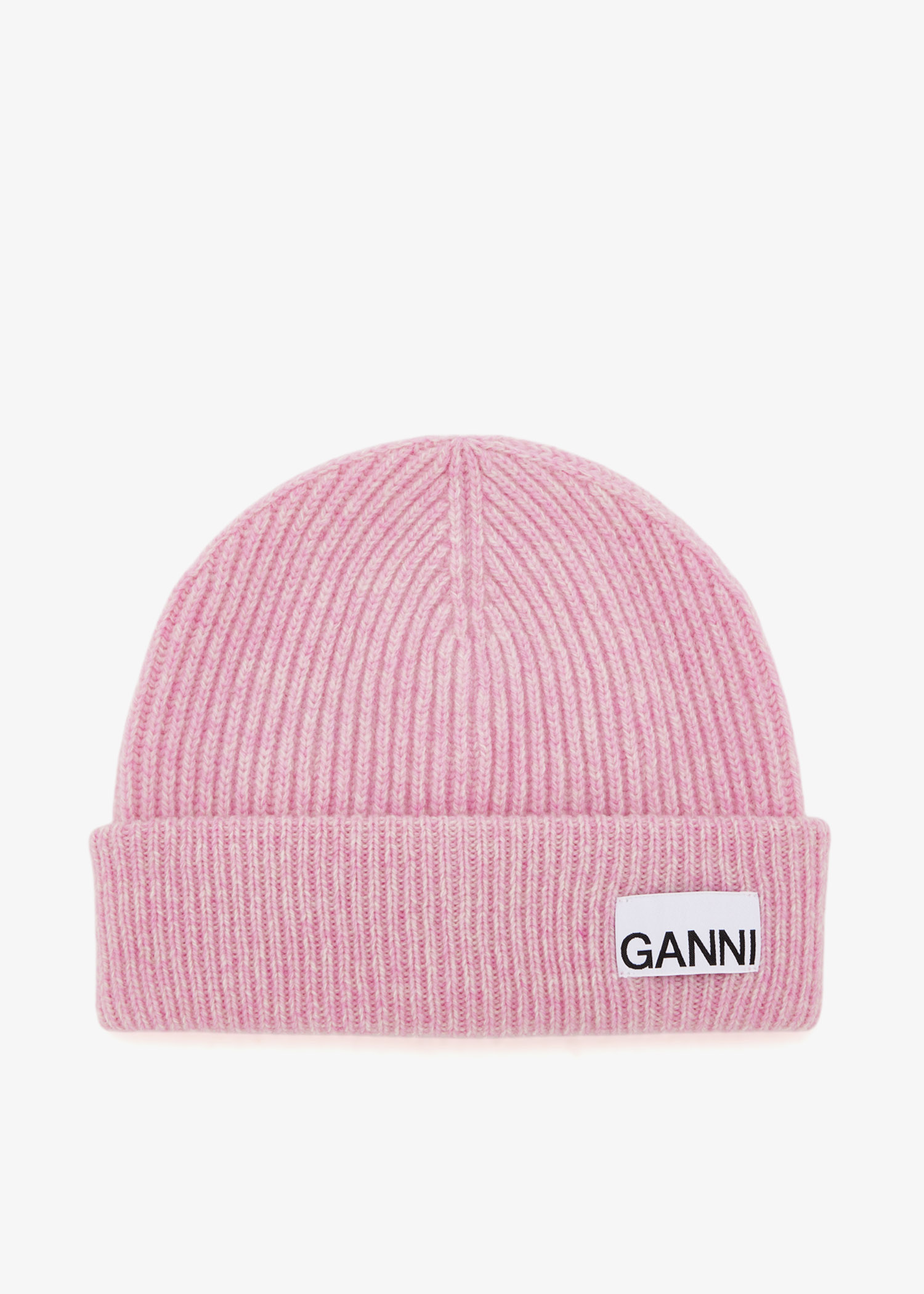Fitted rib knit wool beanie, Pink
Fitted rib knit wool beanie, Pink