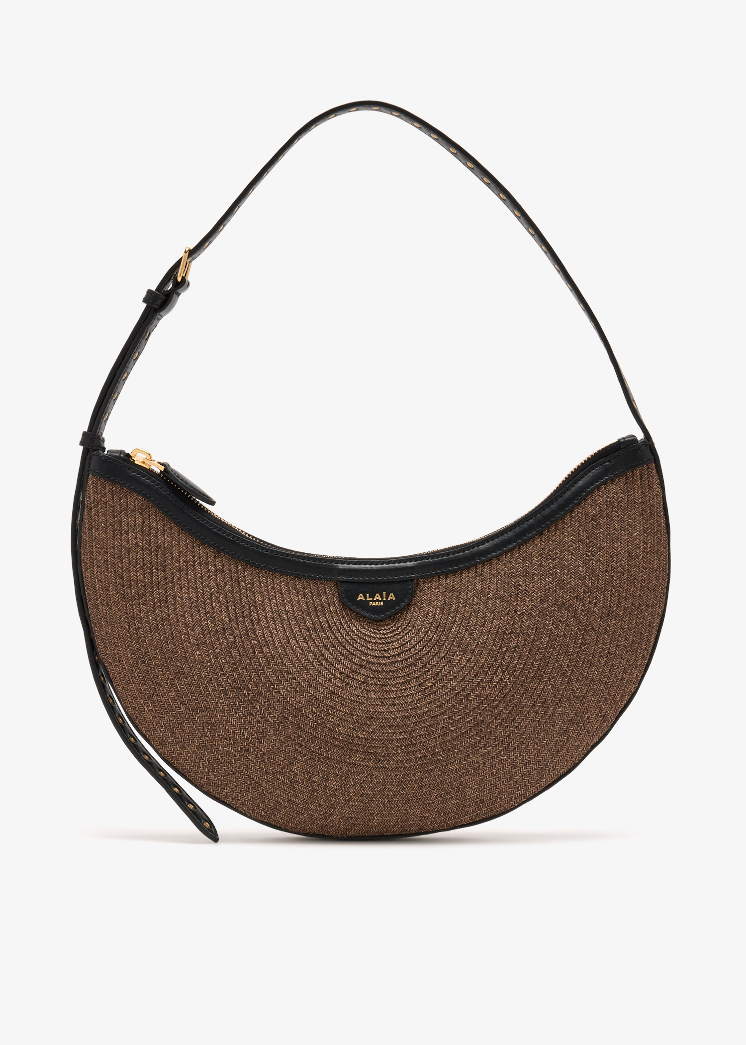One Piece Demi Lune shoulder bag, Brown
One Piece Demi Lune shoulder bag, Brown