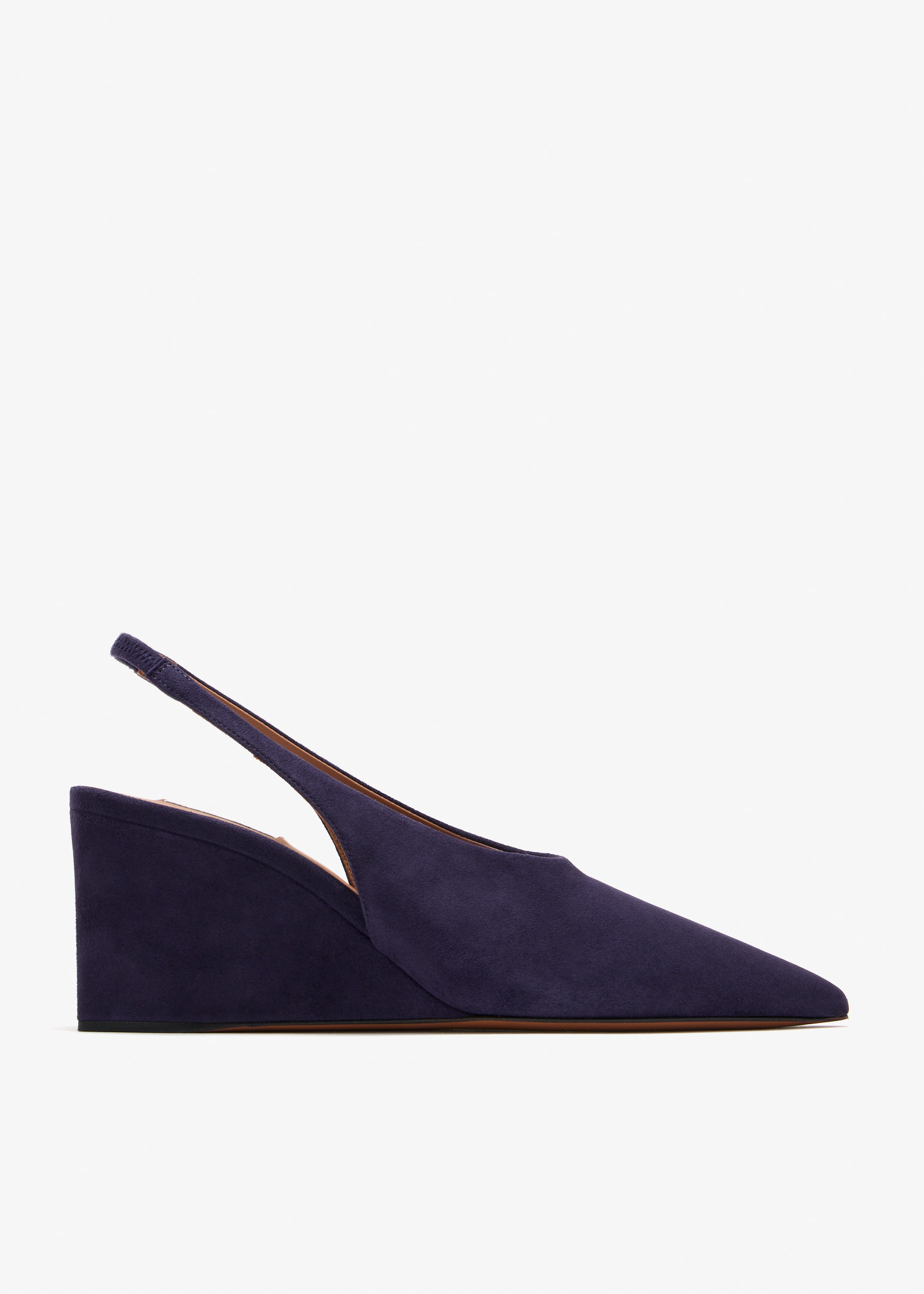 Cube slingback wedges, Purple
Cube slingback wedges, Purple