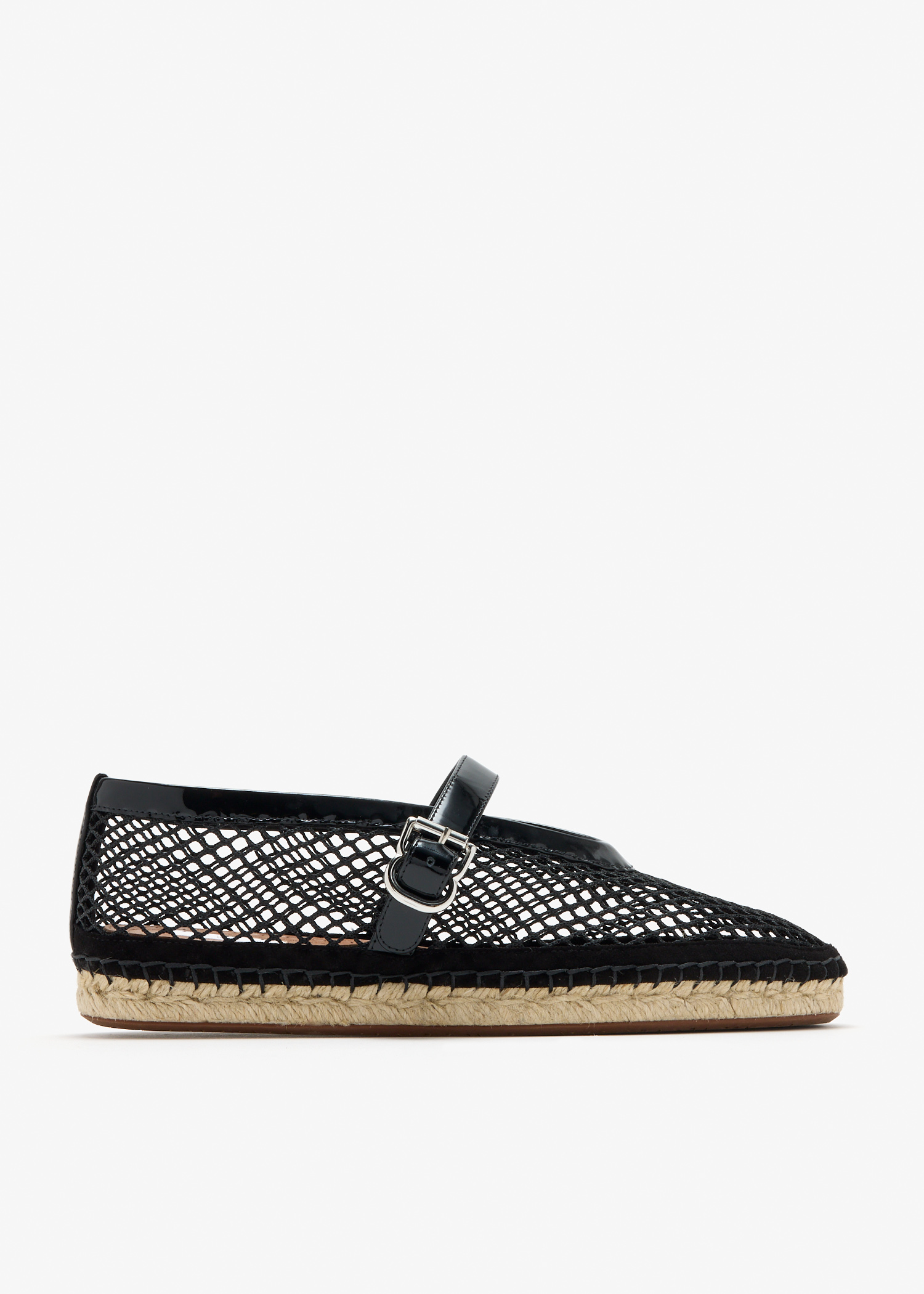 Fishnet espadrilles, Black
Fishnet espadrilles, Black