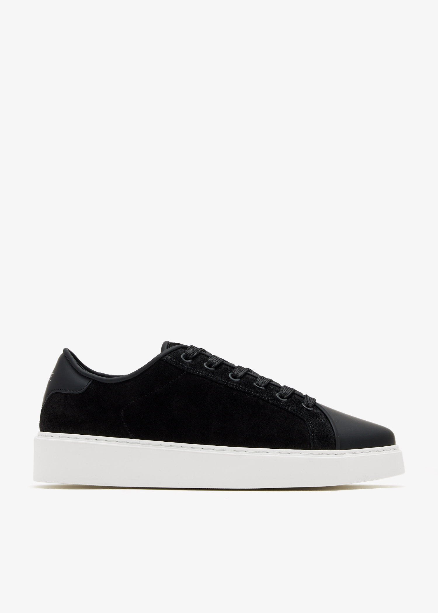 Mid Leather Toe Cap sneakers, Black
Mid Leather Toe Cap sneakers, Black