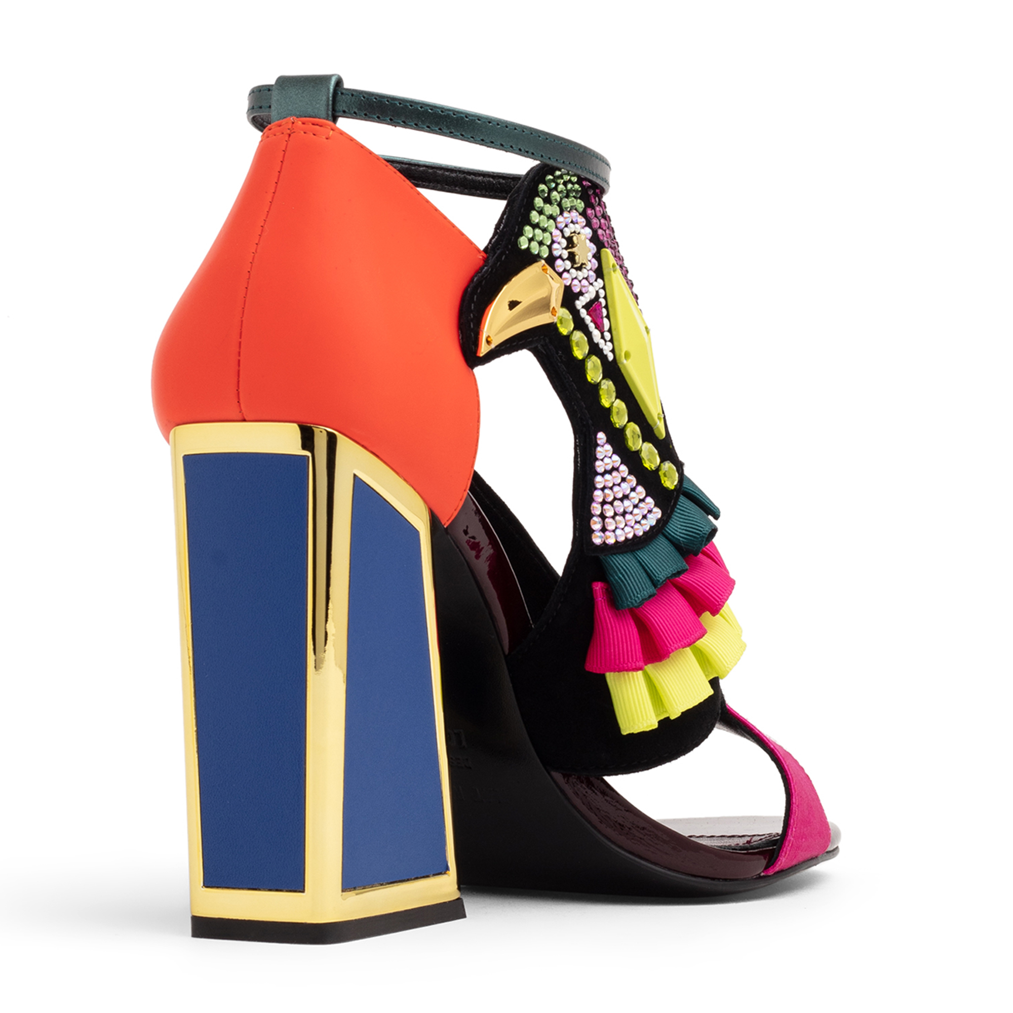 Aya sandals, Multi-coloured
