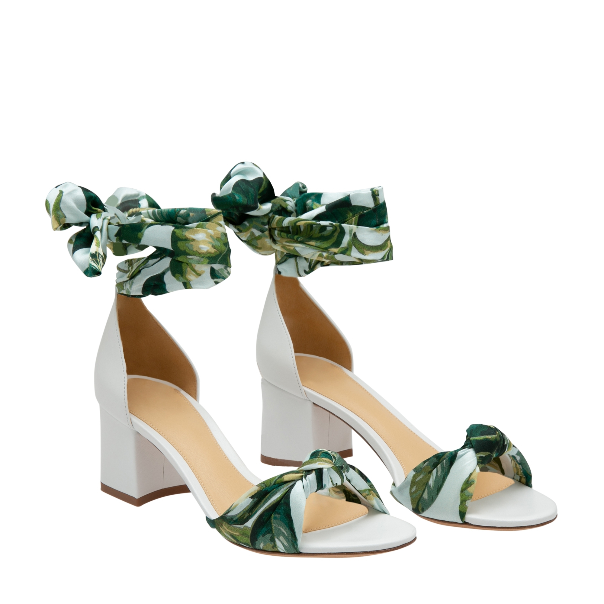 Kacey sandals, White