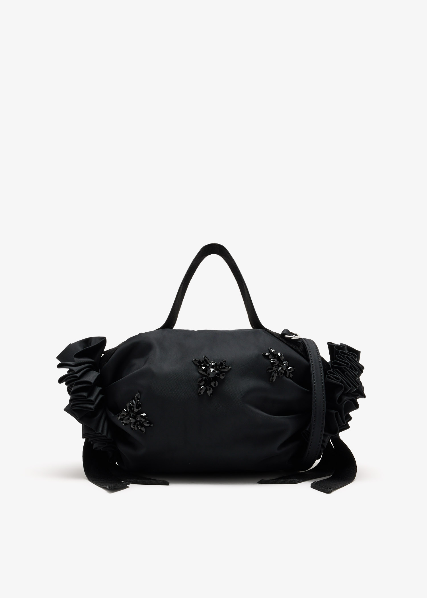 Mini rosette bag, Black
Mini rosette bag, Black