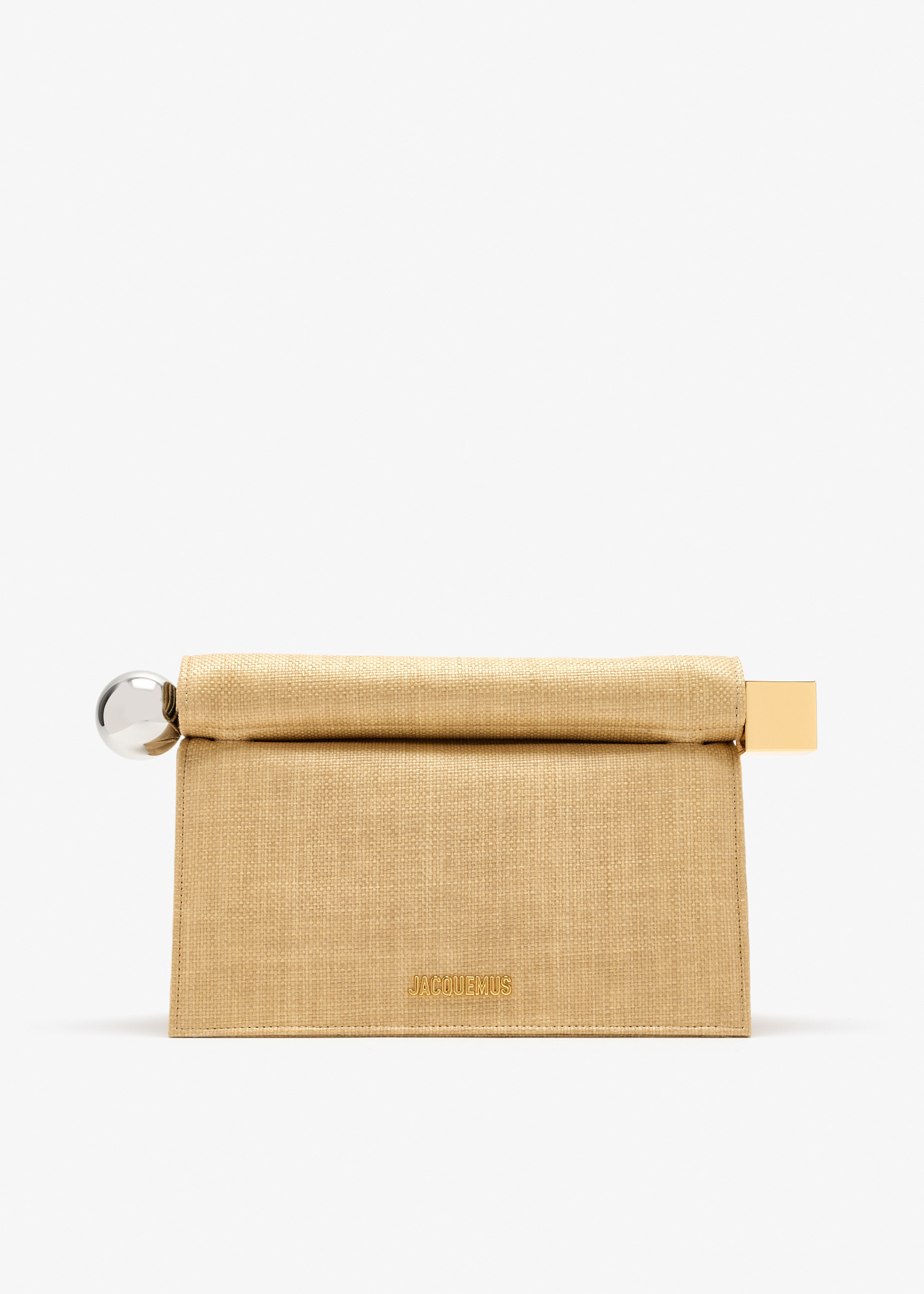 La Petite Pochette Rond Carré clutch, Beige
La Petite Pochette Rond Carré clutch, Beige
