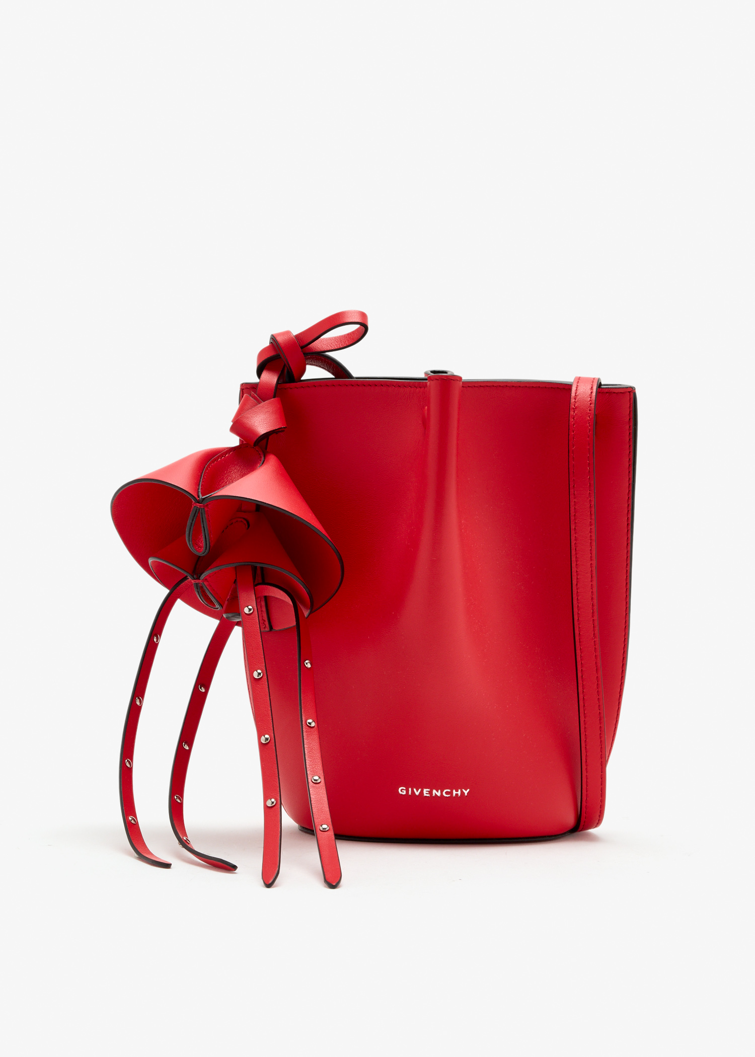 Nano snap bucket bag, Red
Nano snap bucket bag, Red