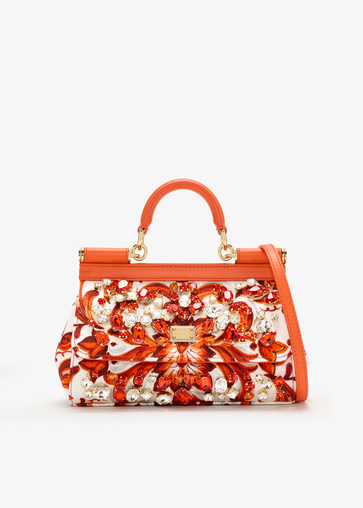 Mini Sicily handbag, Orange
Mini Sicily handbag, Orange