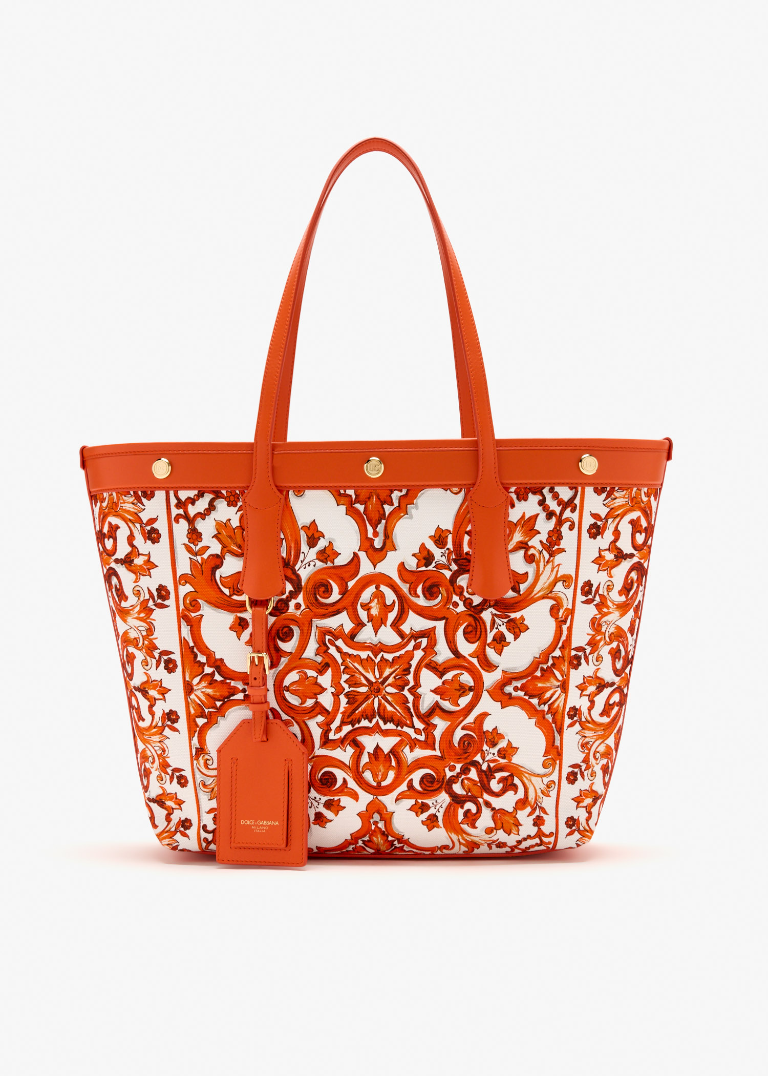 Majolica-print Atene shopping bag, Printed
Majolica-print Atene shopping bag, Printed