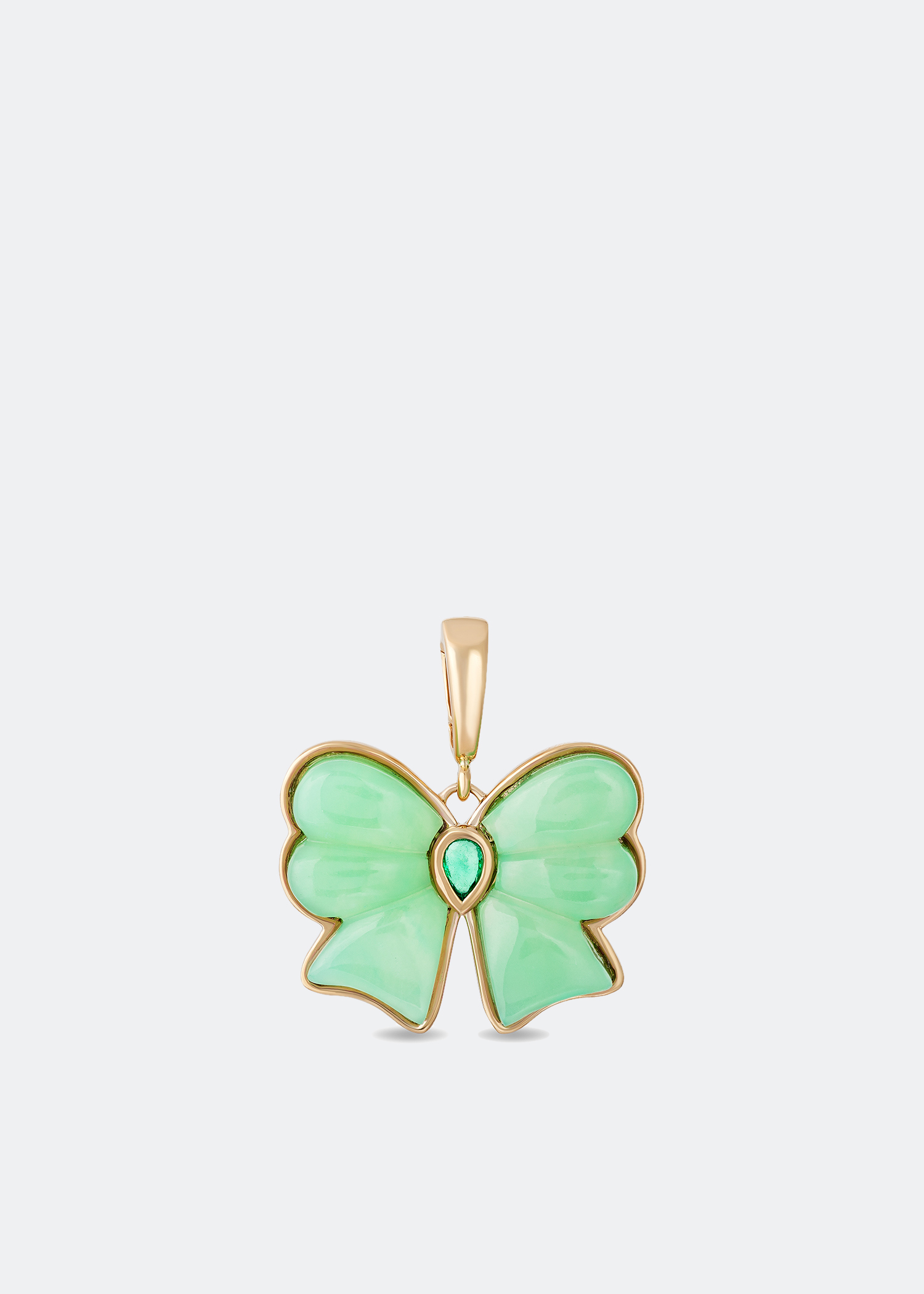 Berkely Small Bow pendant, Gold