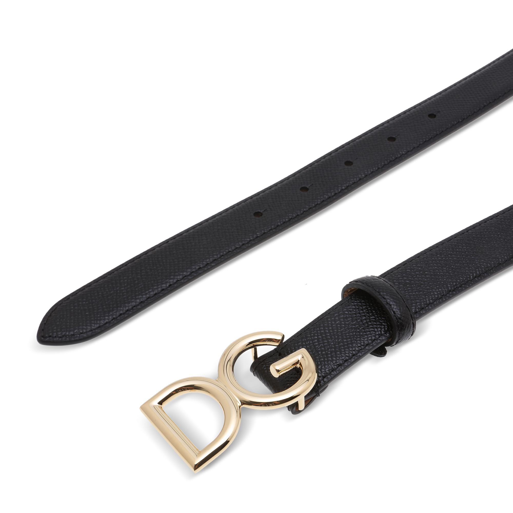 Logo belt, Black