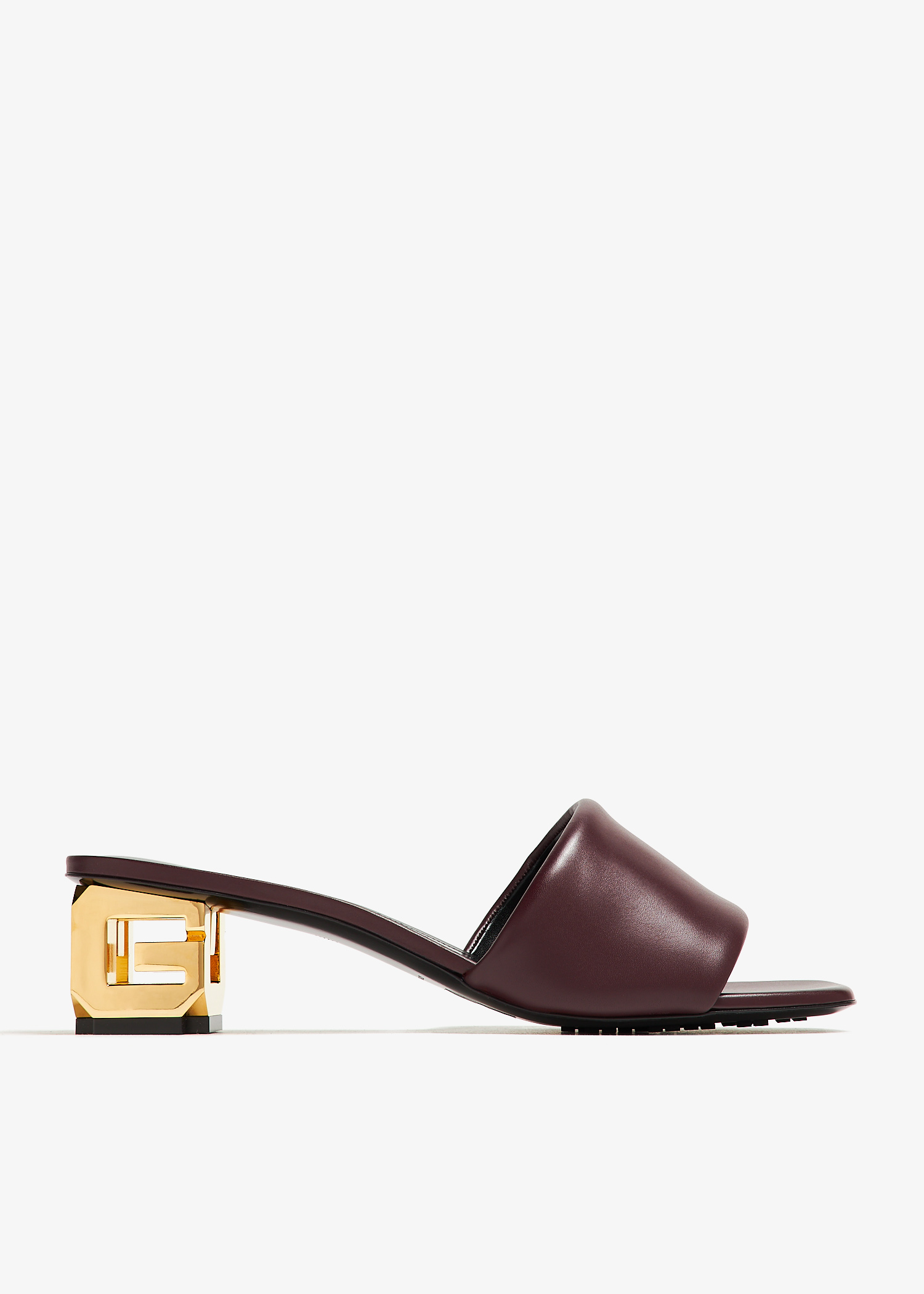 G Cube mules, Burgundy
G Cube mules, Burgundy