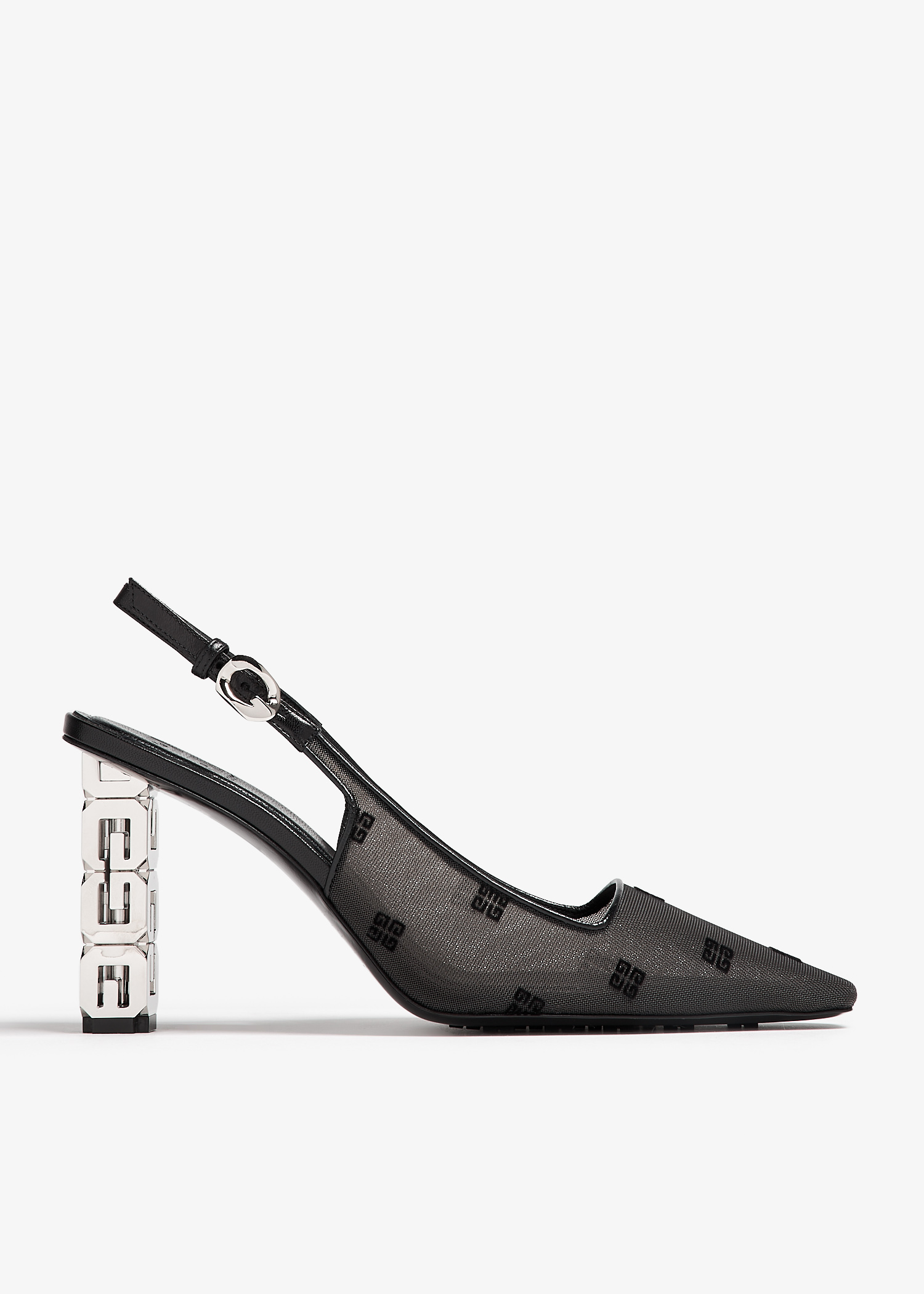 G Cube slingback pumps, Black
G Cube slingback pumps, Black