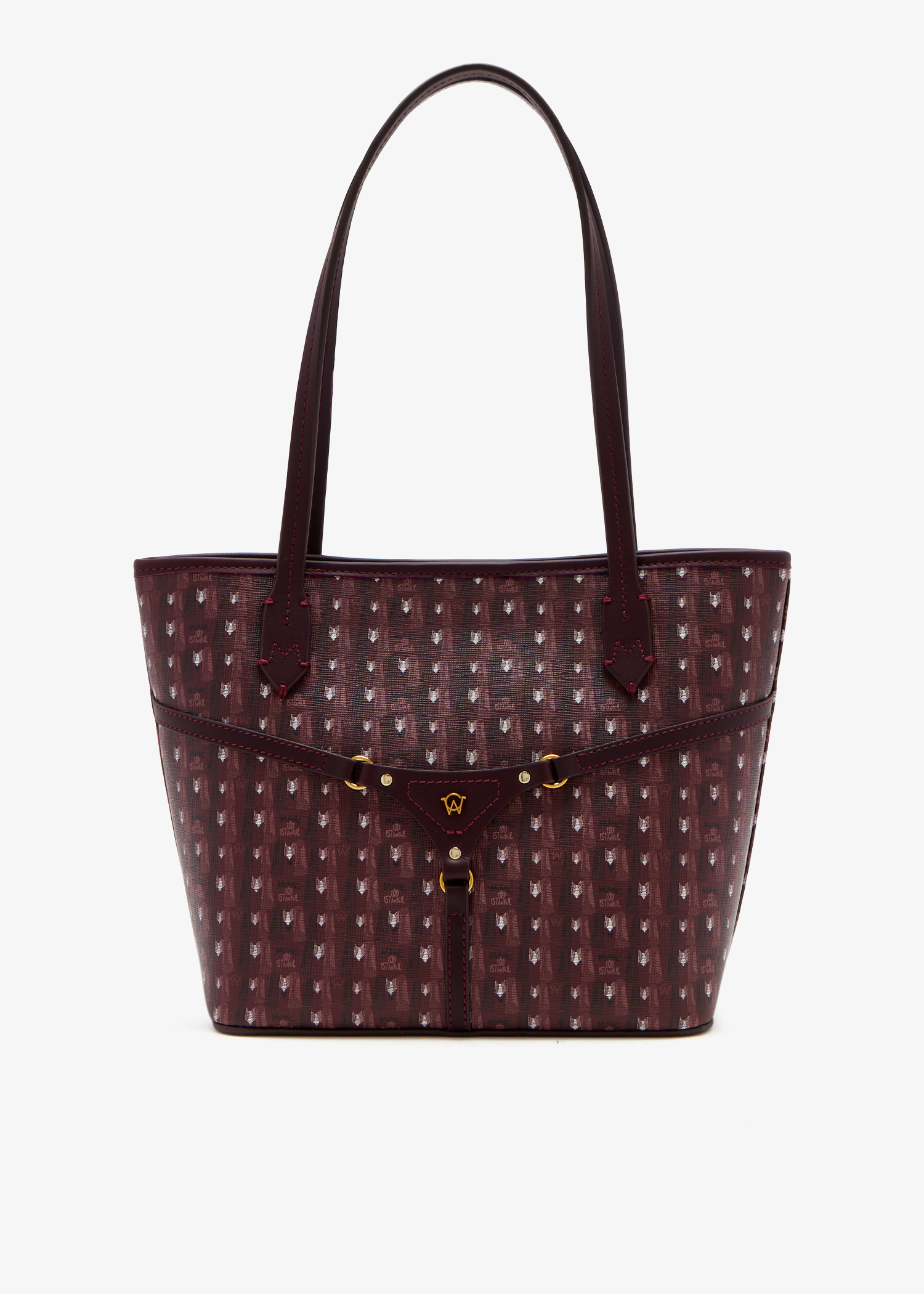 Bella mini tote bag, Burgundy
Bella mini tote bag, Burgundy