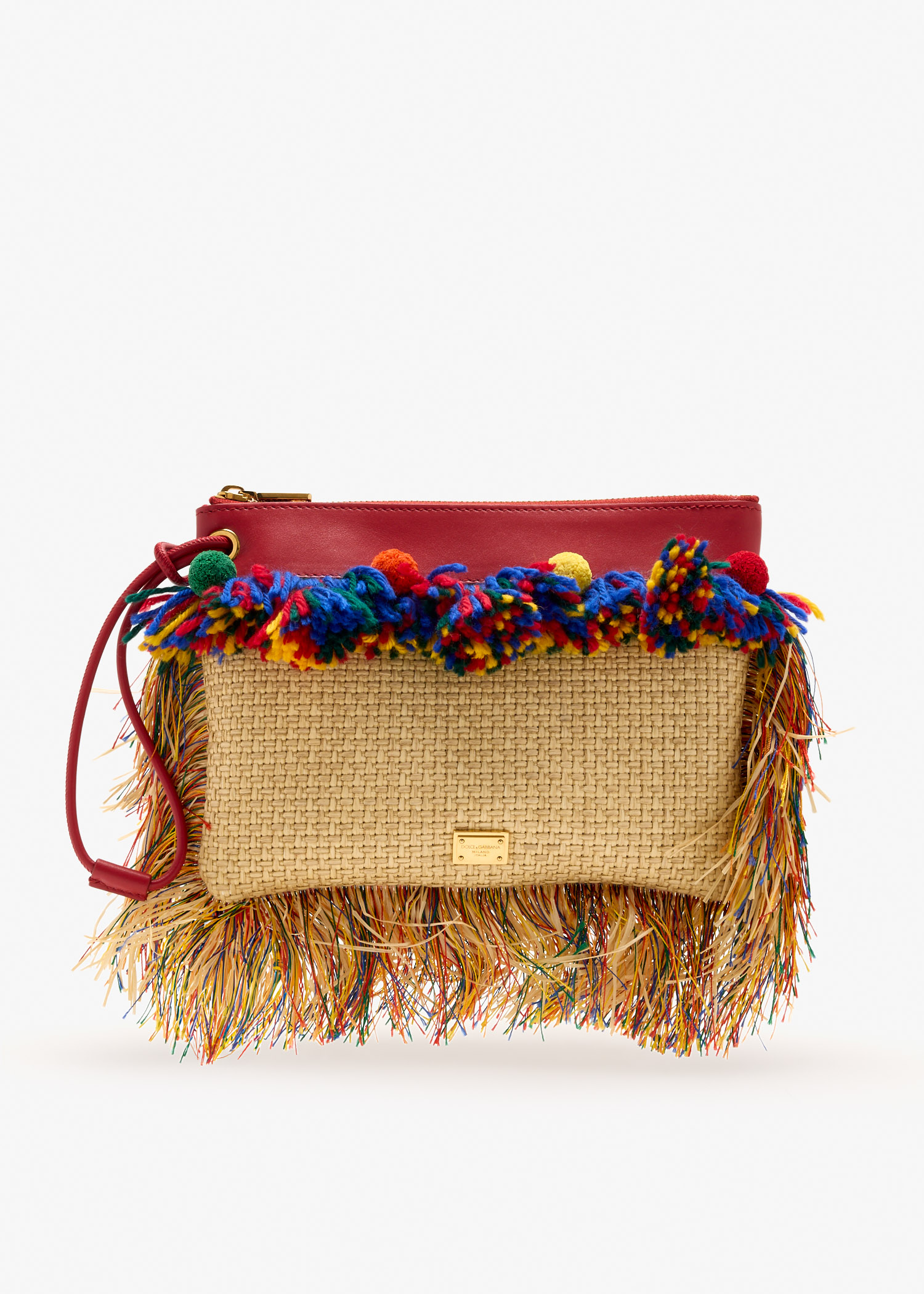 Raffia toiletry bag, Beige
Raffia toiletry bag, Beige