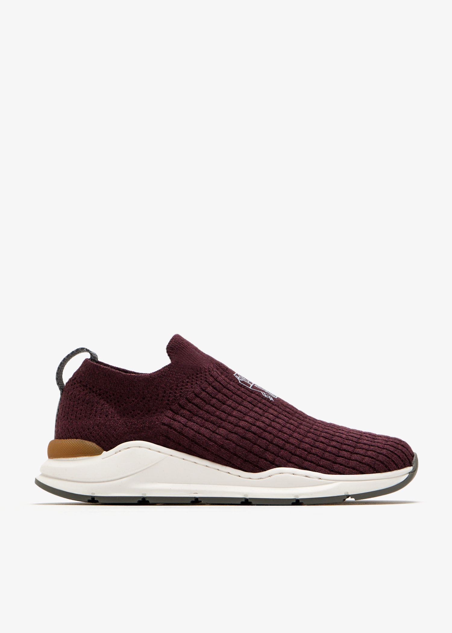 Logo knit sneakers, Burgundy
Logo knit sneakers, Burgundy