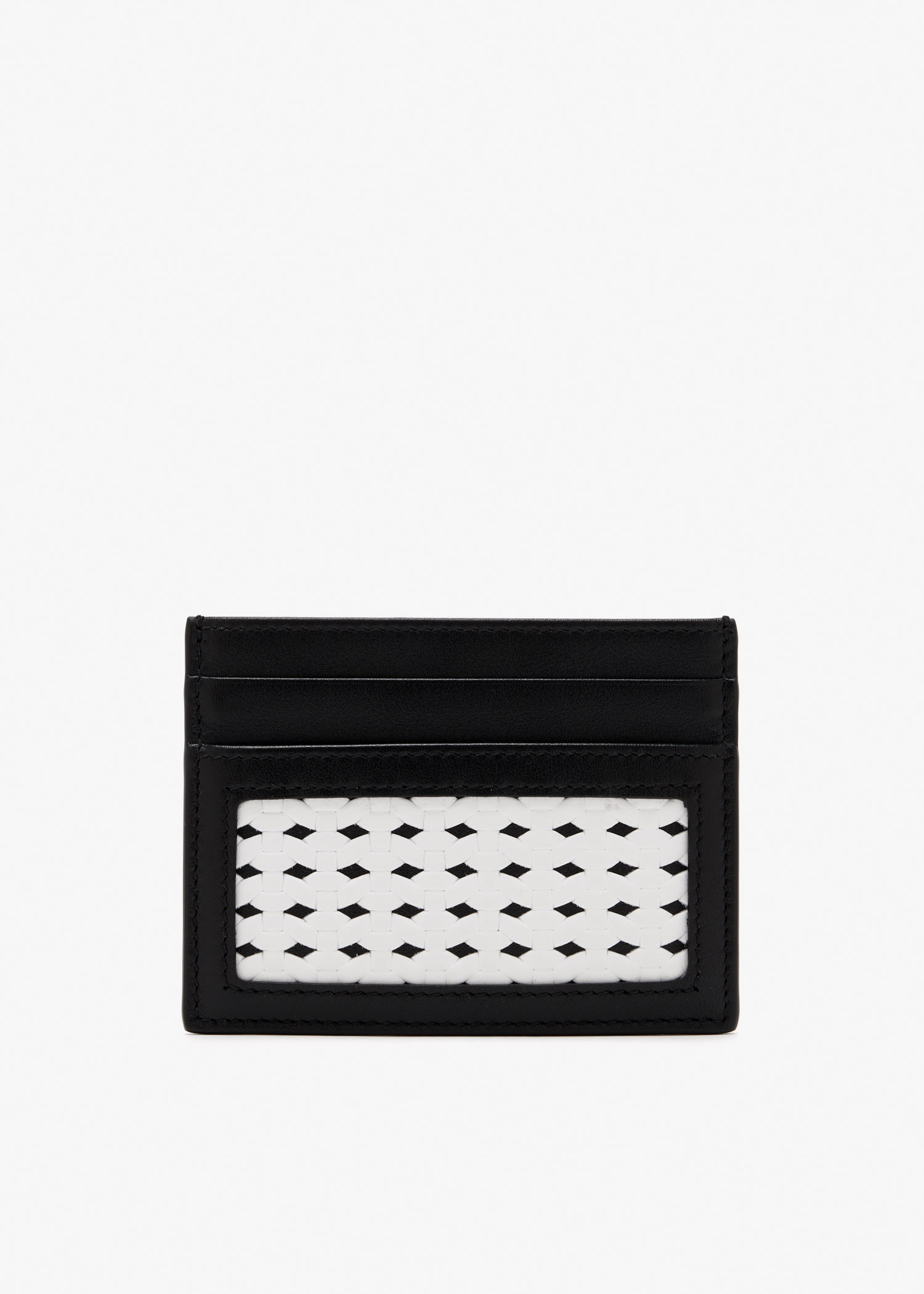 Woven card holder, White
Woven card holder, White