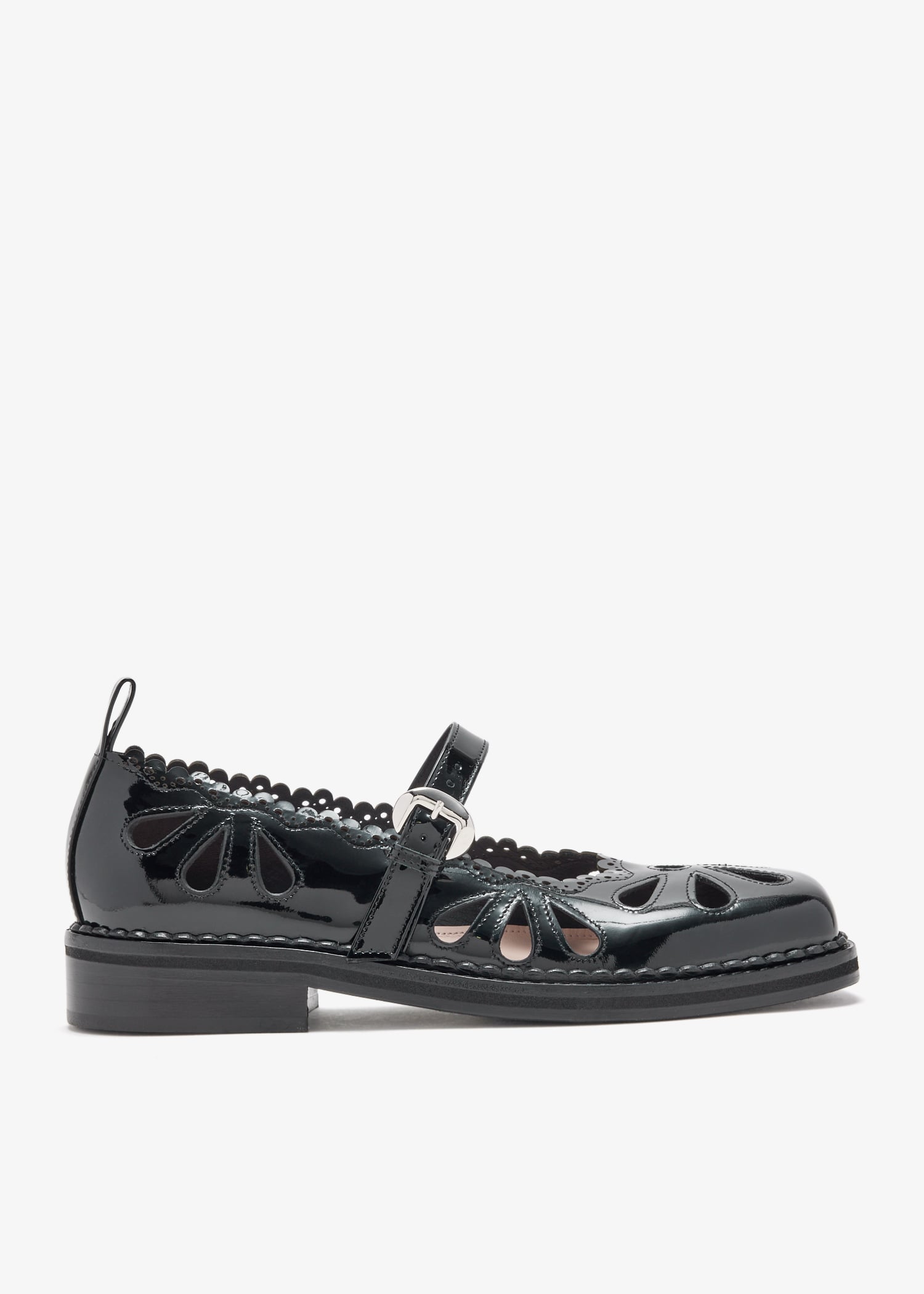 Daisy Cutout Mary Jane brogues, Black
Daisy Cutout Mary Jane brogues, Black