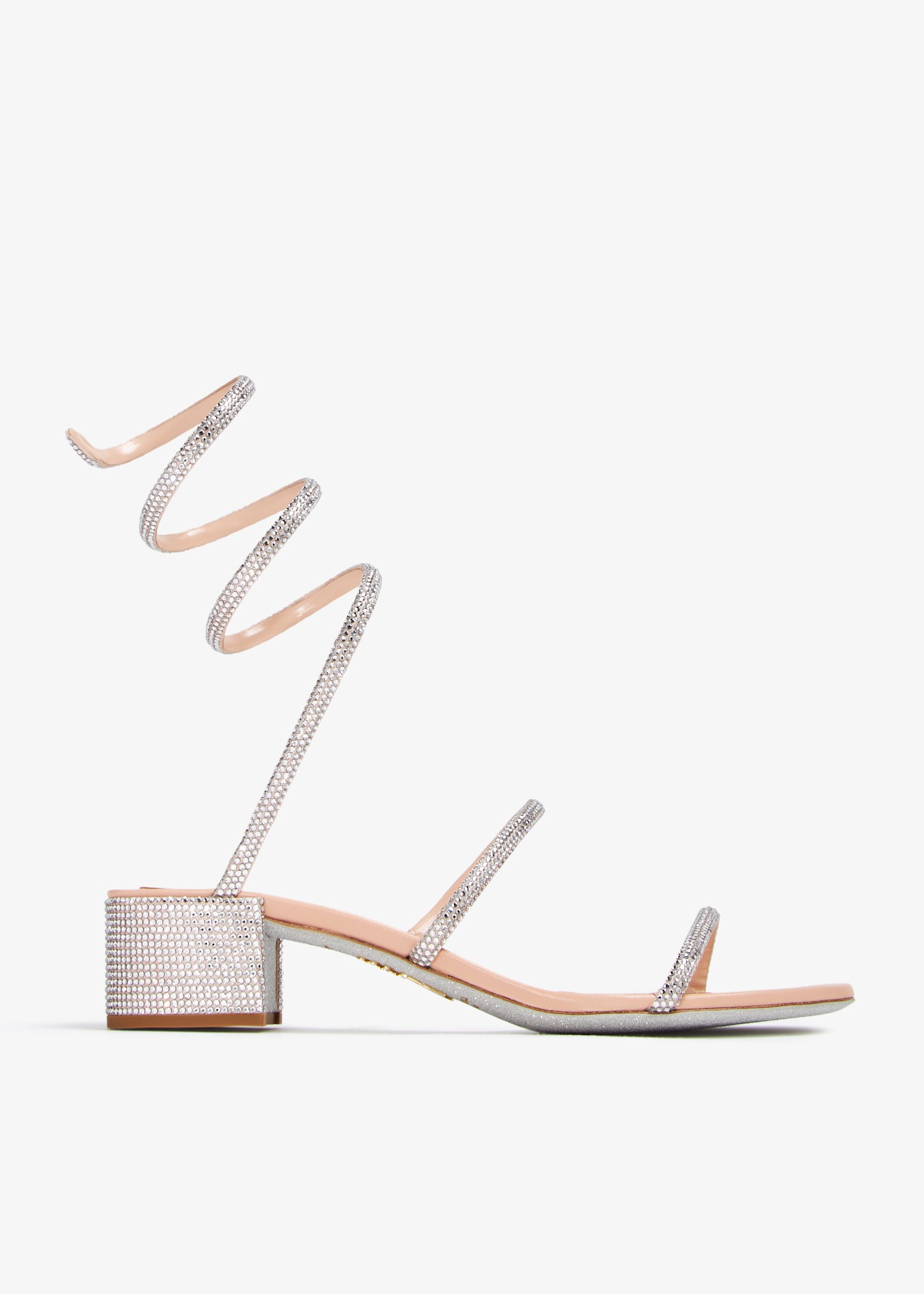 Cleo crystal-embellished sandals, Beige
Cleo crystal-embellished sandals, Beige