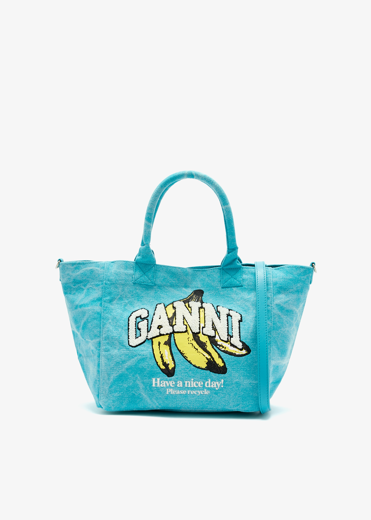 Medium tote bag, Blue
Medium tote bag, Blue