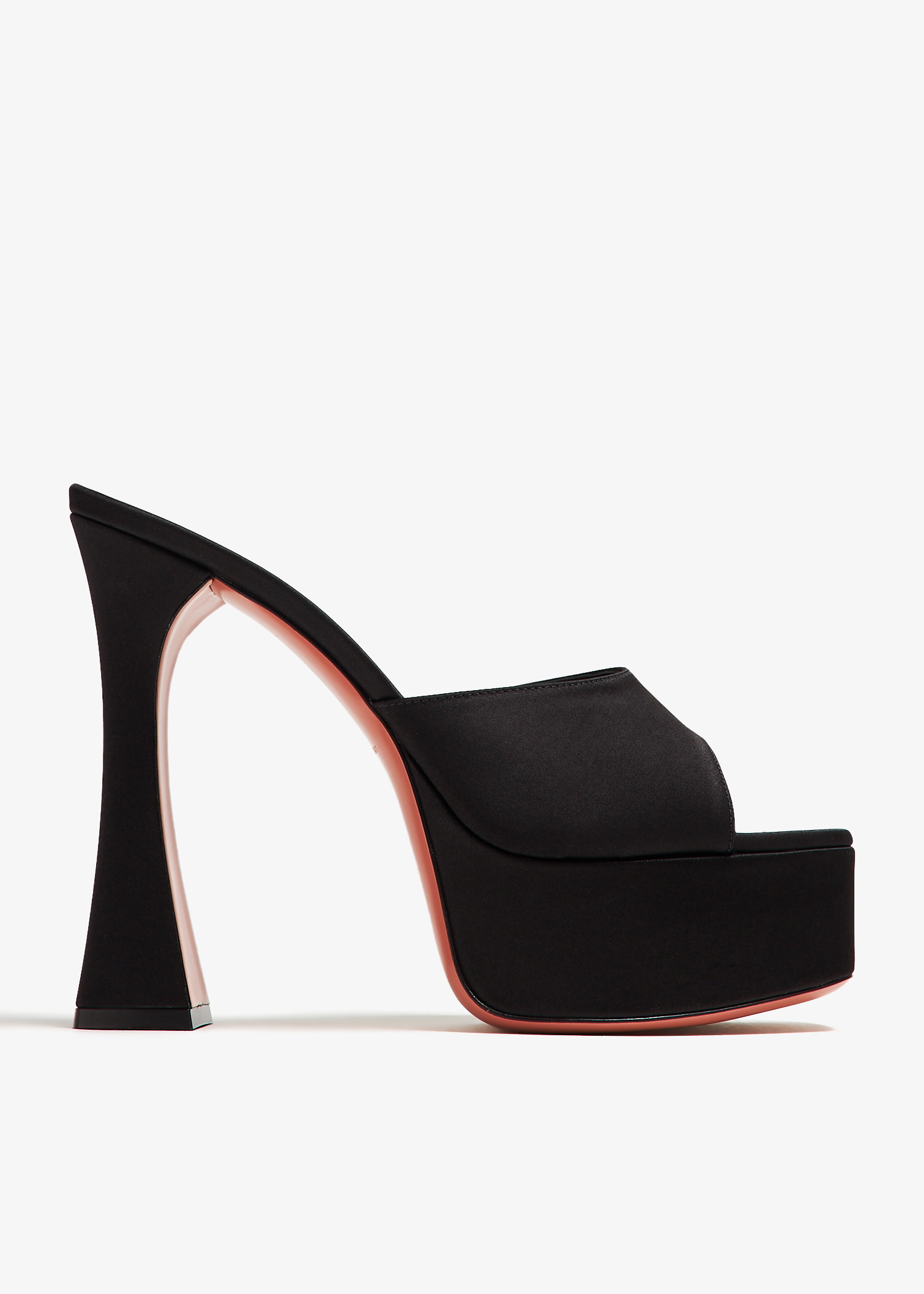 Dalida 140 platform mules, Black
Dalida 140 platform mules, Black