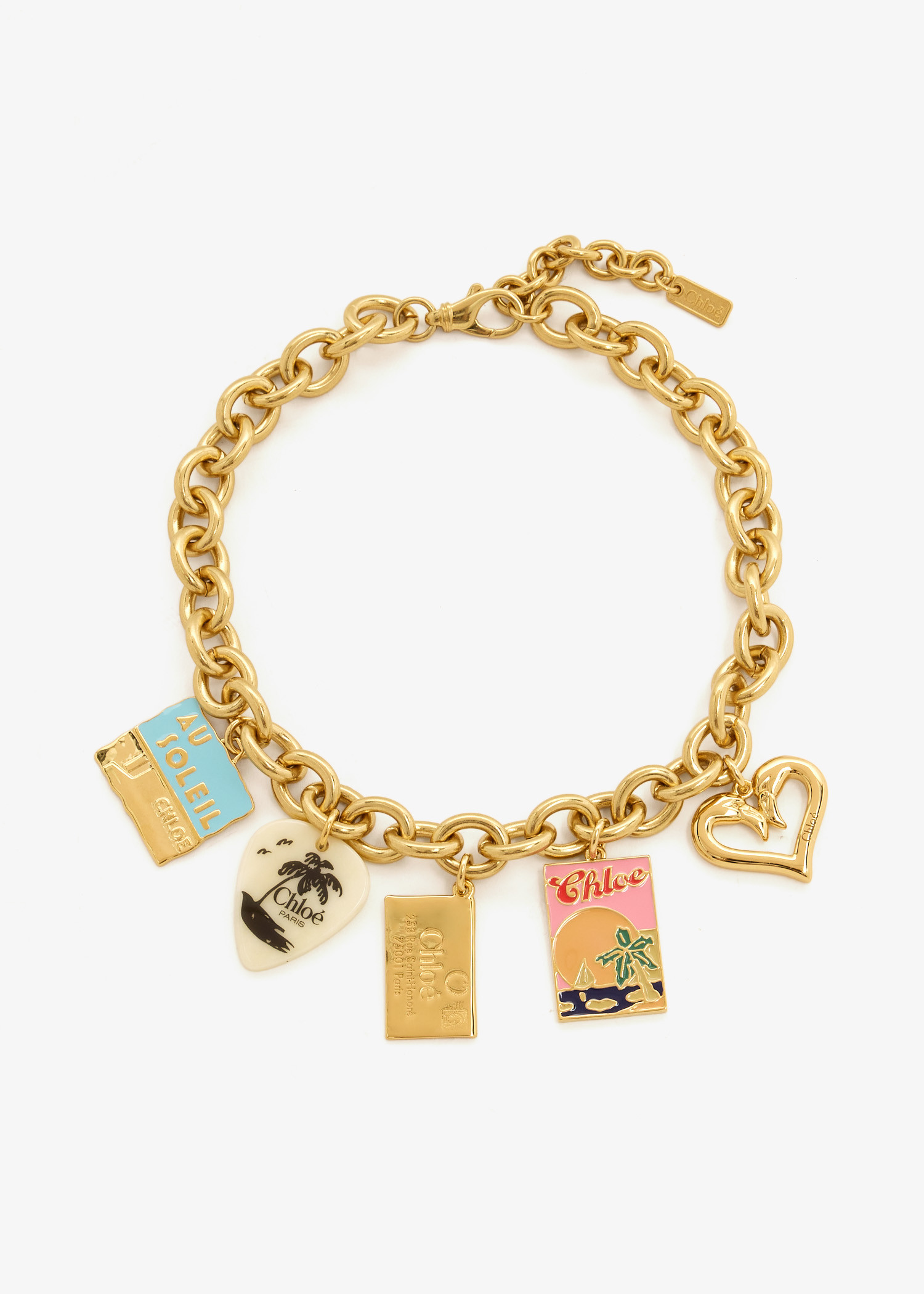 Postcards necklace, Gold
Postcards necklace, Gold