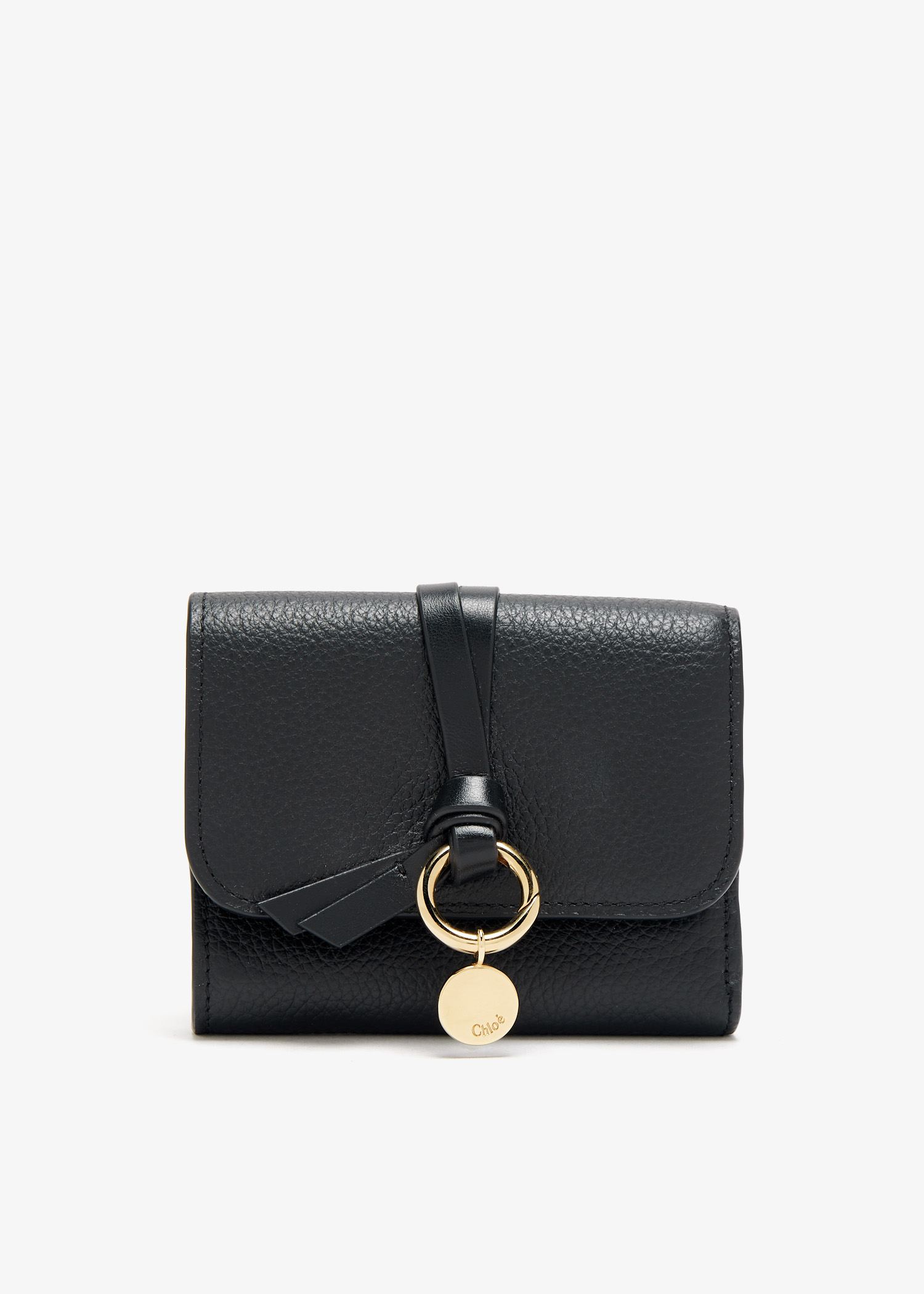 Alphabet small tri-fold wallet, Black
Alphabet small tri-fold wallet, Black