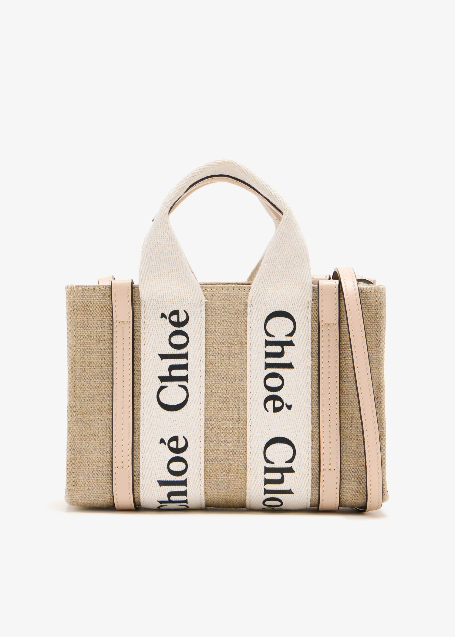 Woody mini tote bag, Beige
Woody mini tote bag, Beige