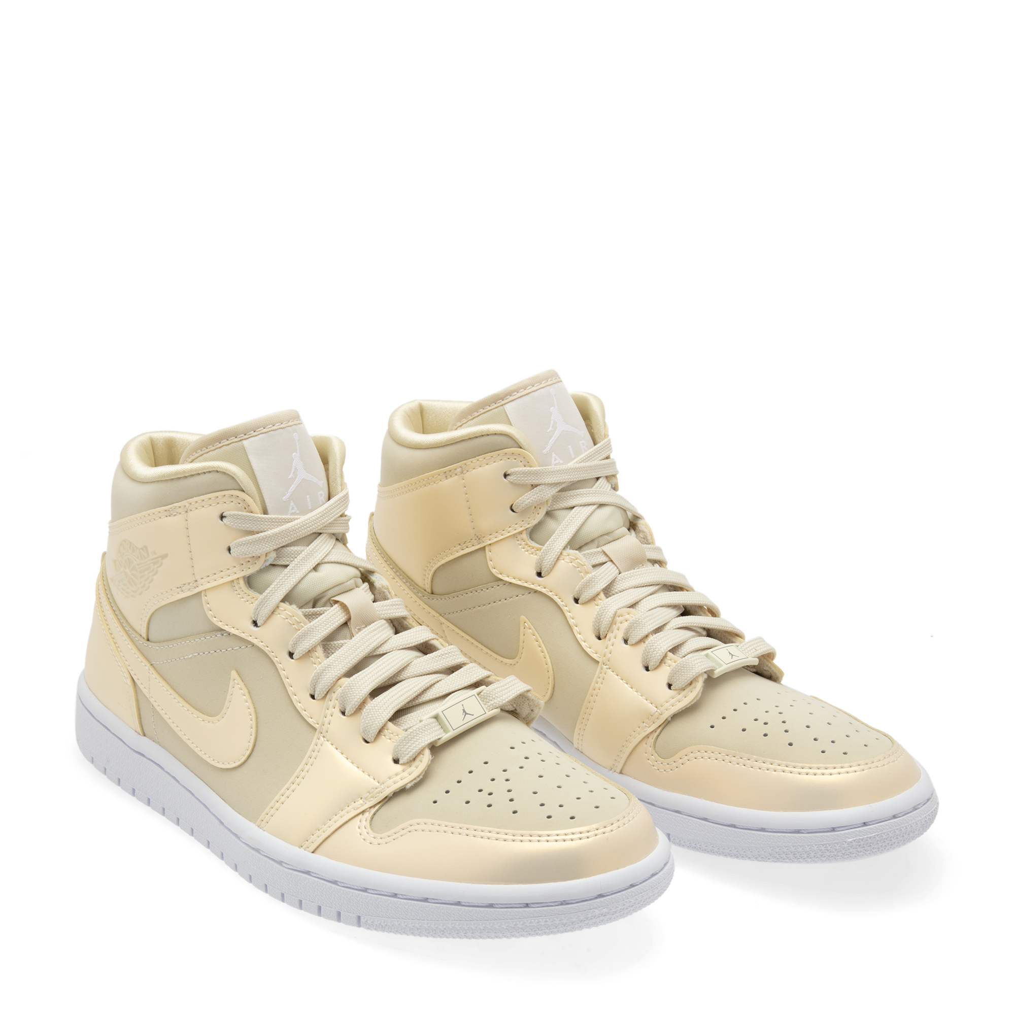 Air Jordan 1 sneakers, Gold