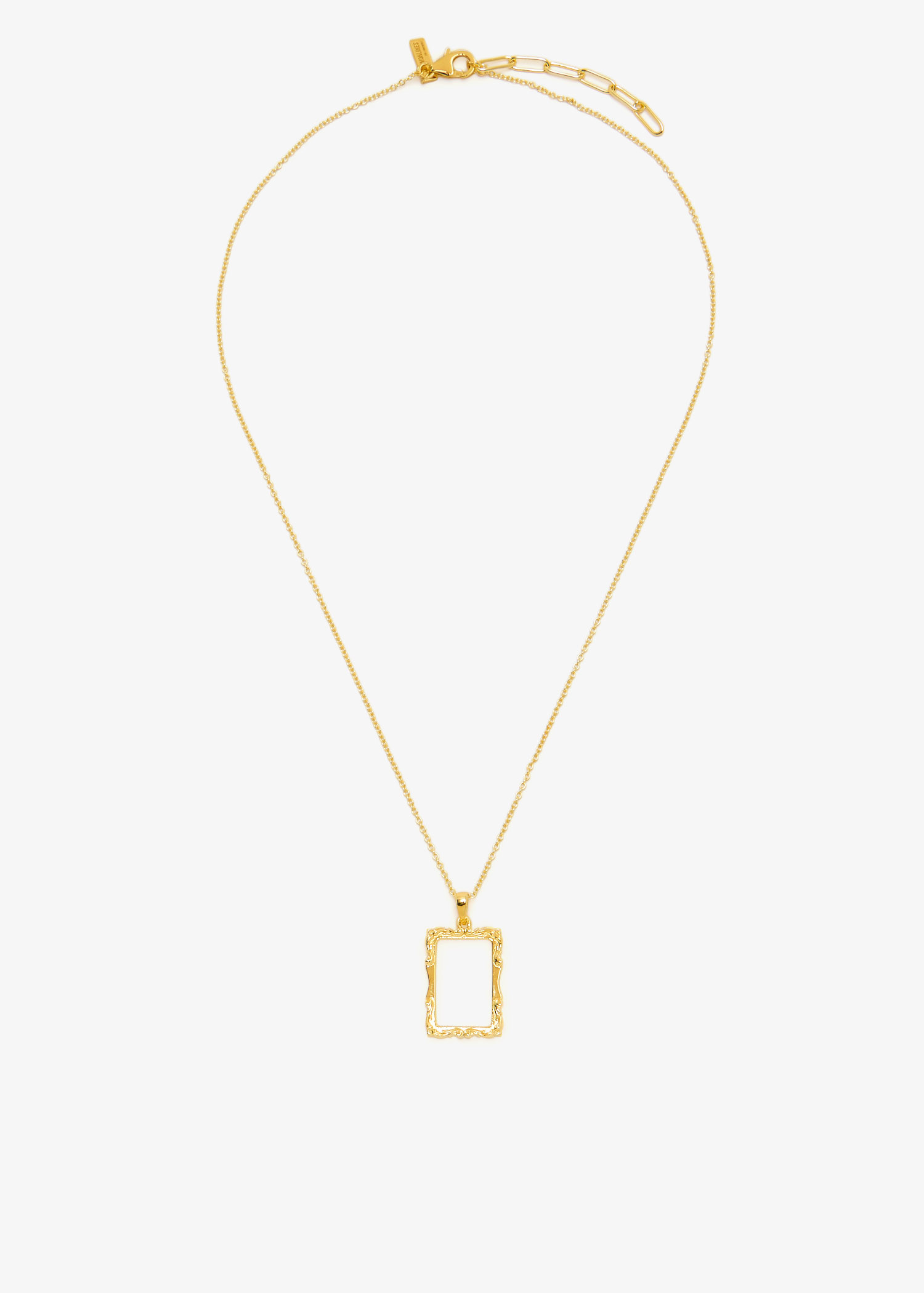 Frame necklace, Gold
Frame necklace, Gold