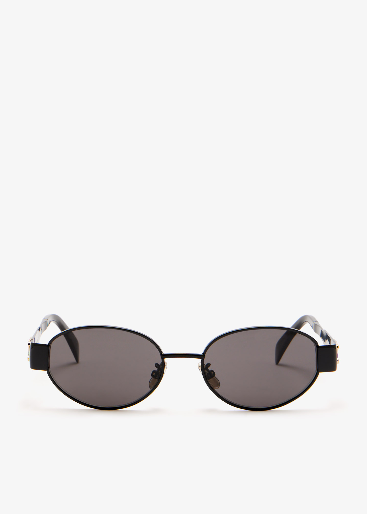 Triomphe oval sunglasses, Black
Triomphe oval sunglasses, Black