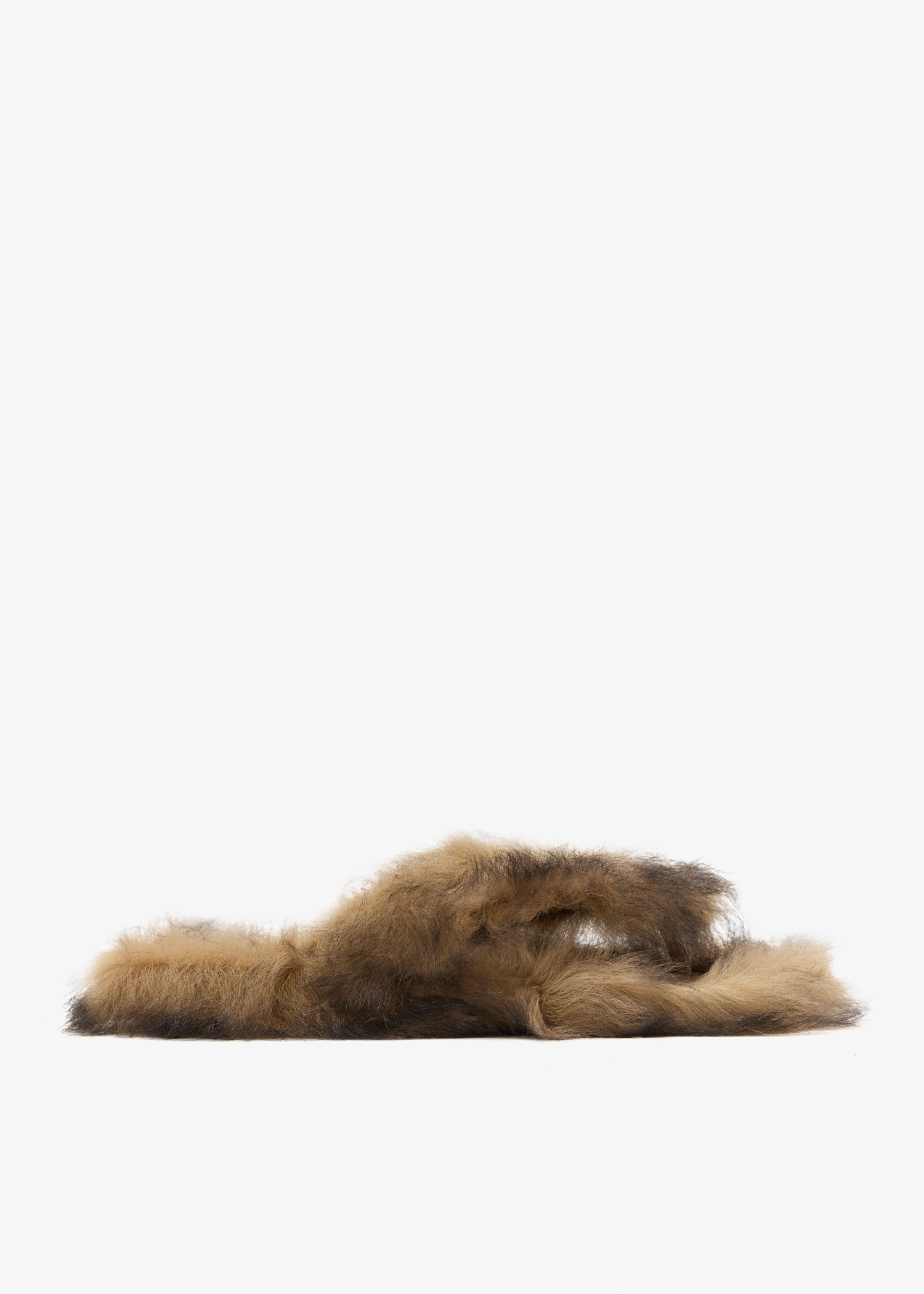 Shearling flip flops, Brown
Shearling flip flops, Brown