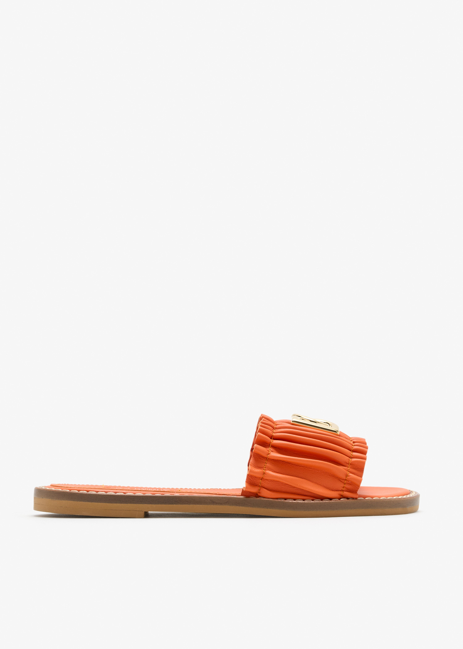 DG logo slide sandals, Orange
DG logo slide sandals, Orange