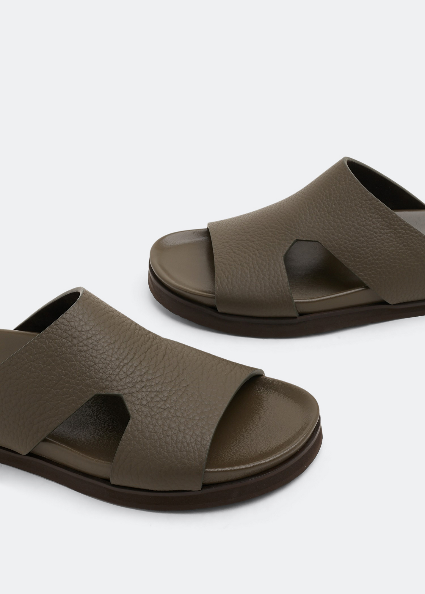 Amorti Arca sandals, Green