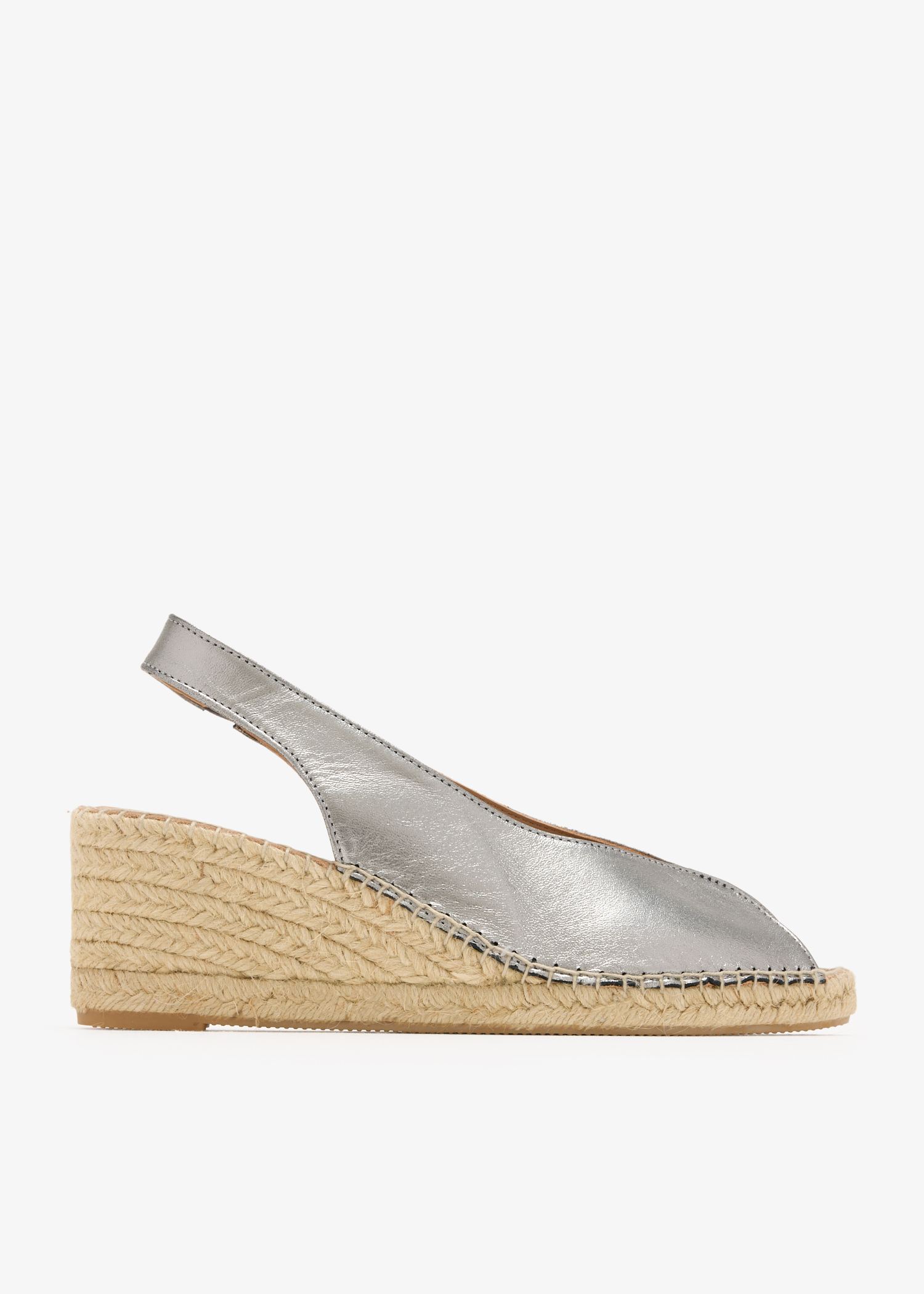 Esmeralda wedge espadrilles, Silver
Esmeralda wedge espadrilles, Silver