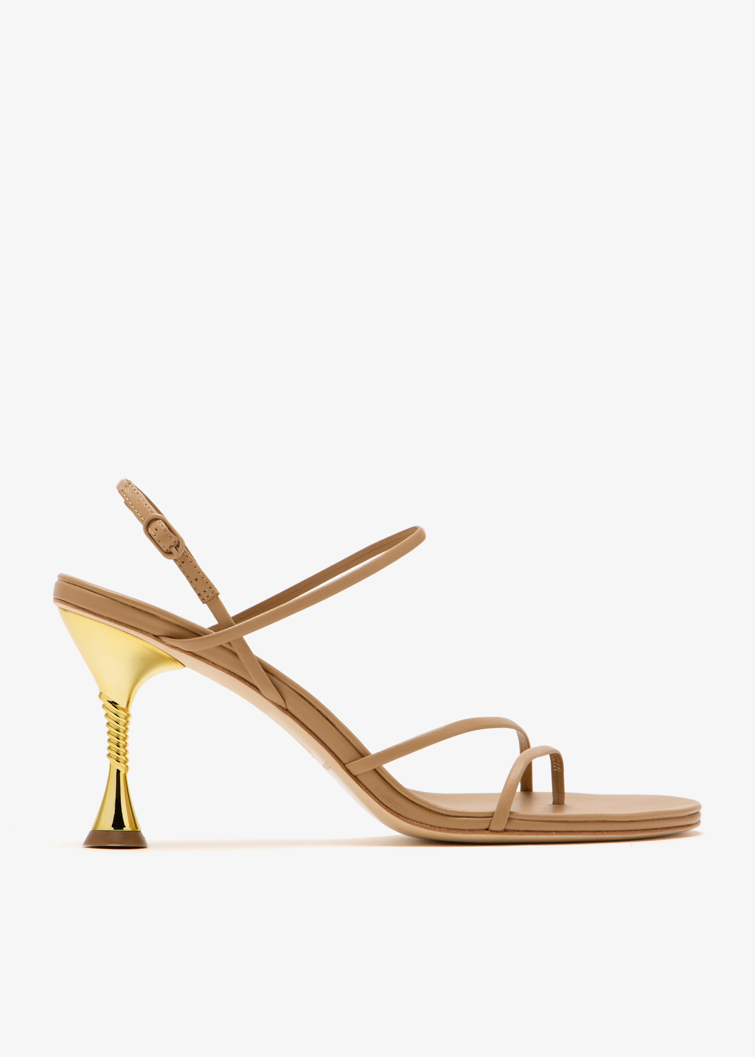 Helix 90 sandals, Beige
Helix 90 sandals, Beige