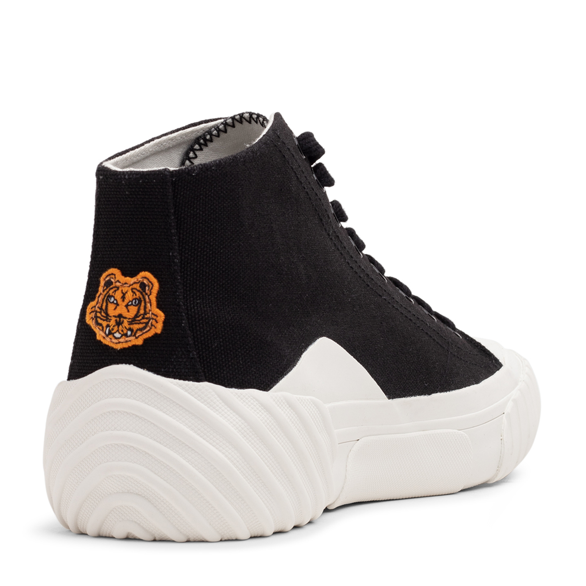 Tiger Crest high-top sneakers, Black