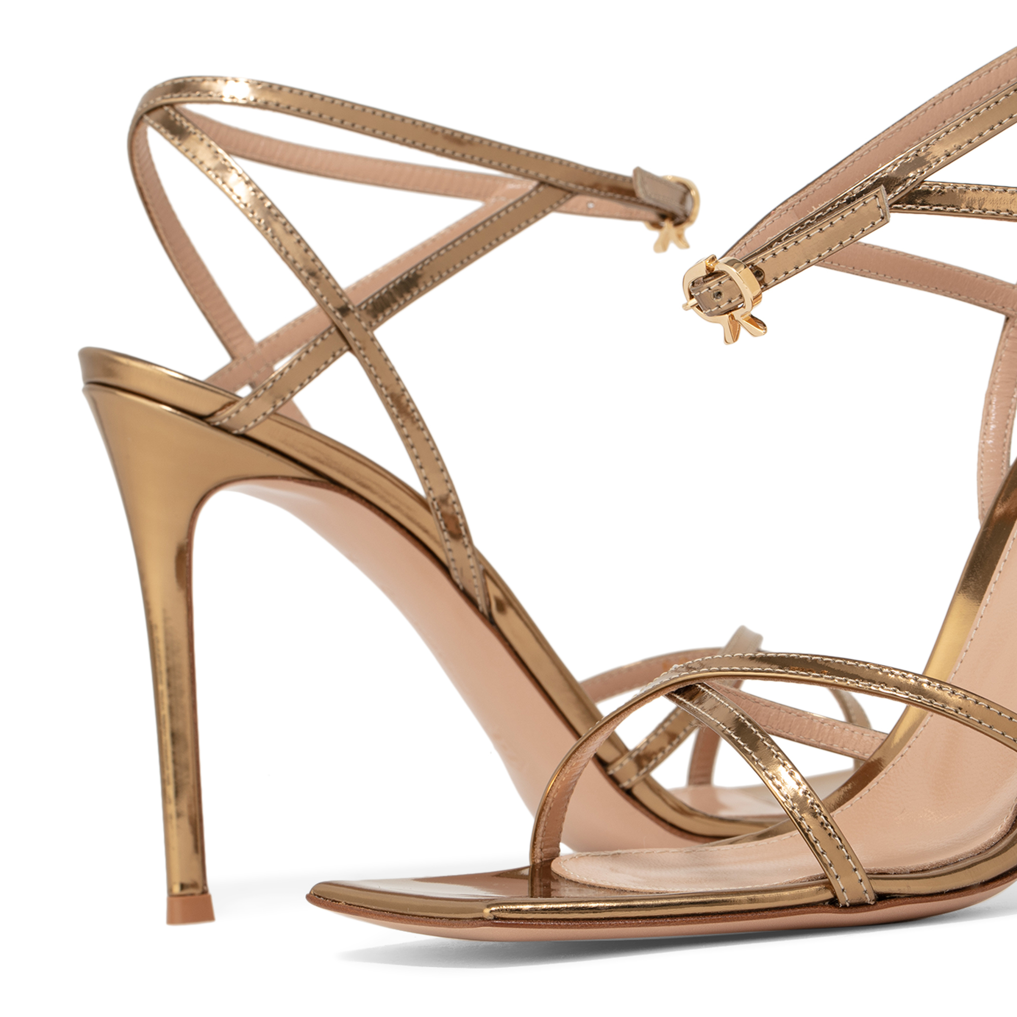 Georgina sandals, Gold